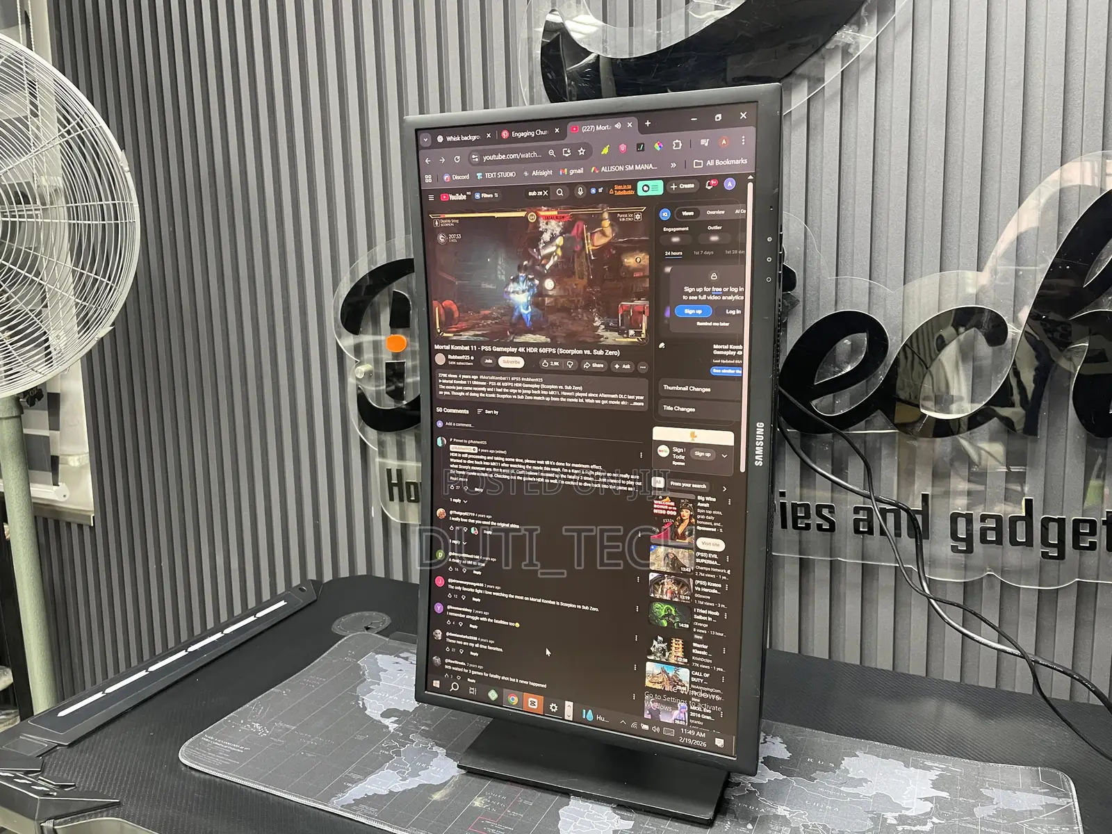 Samsung Curved 24” FHD 1080p 144hz Gaming Monitor