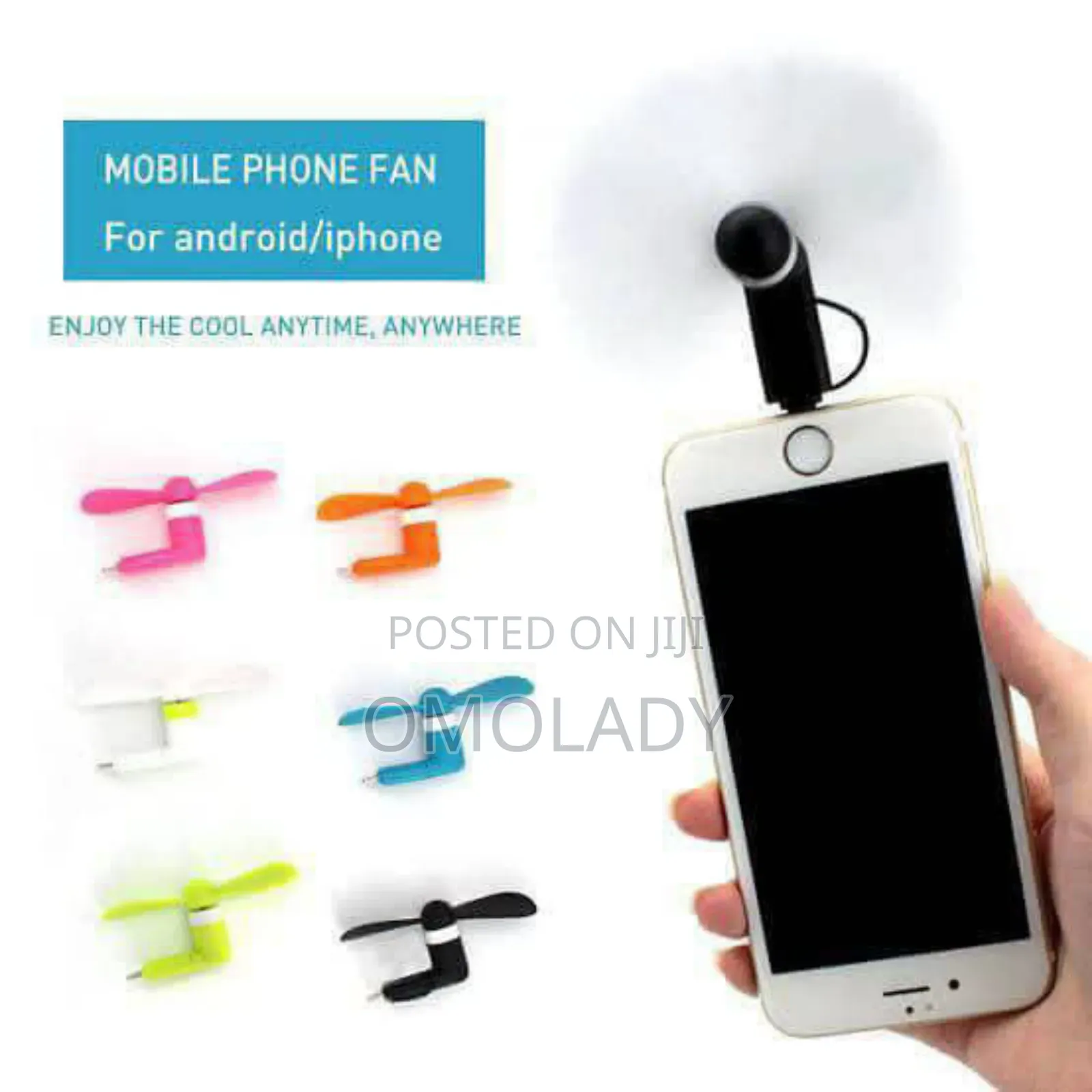 Android/iPhone 2-In1 (Otg) Mini Mobile Phone Fan