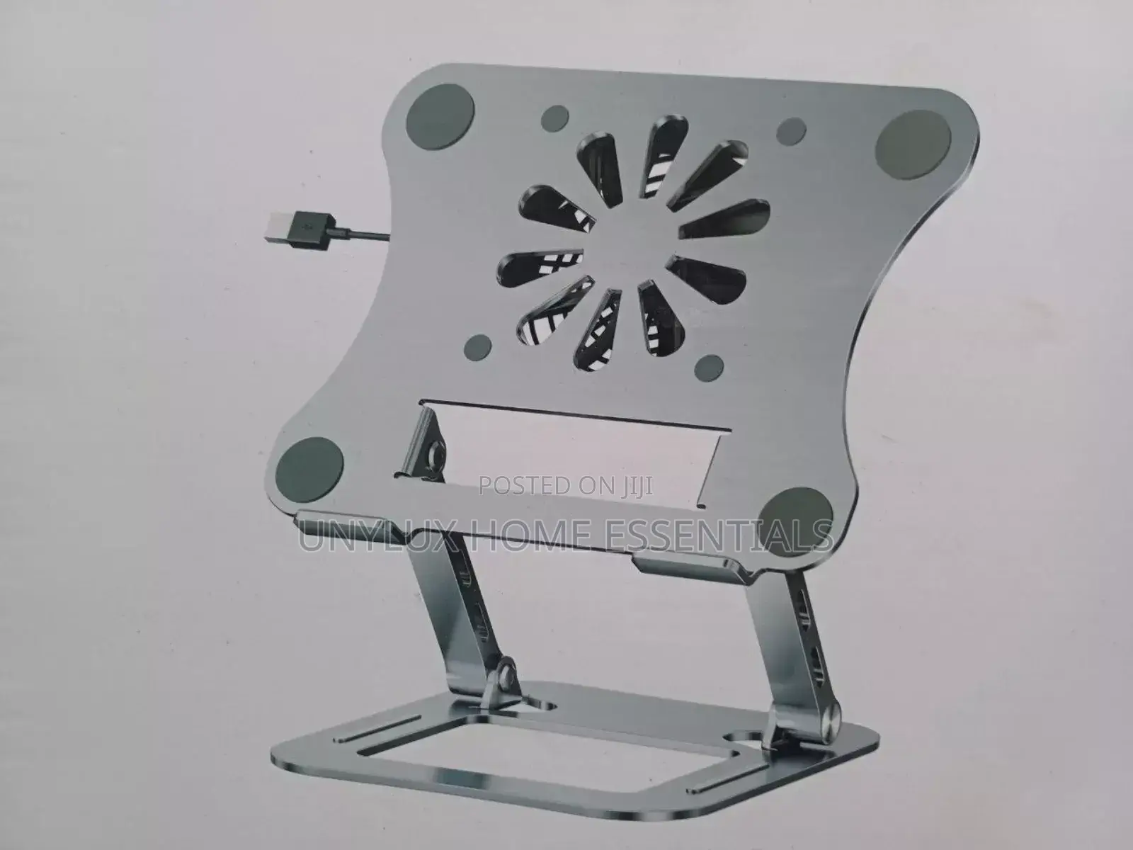 Big Metal Alloy Laptop Stand With Cooling Fan