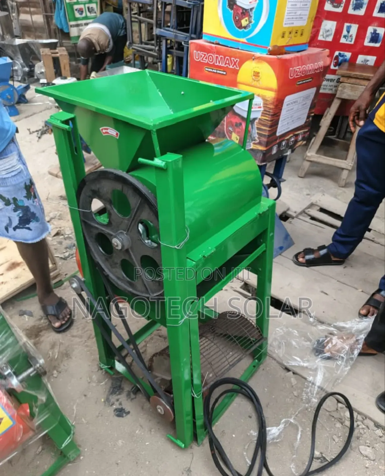 Dc Groundnut Peeling Machine