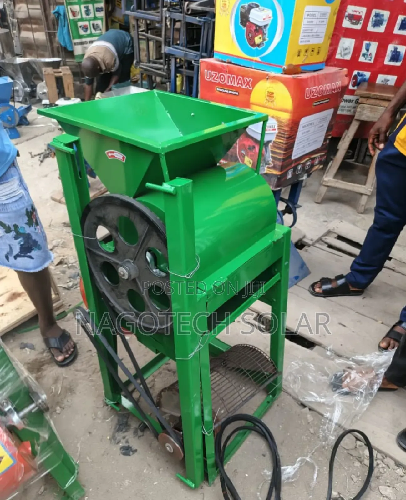Dc Groundnut Peeling Machine