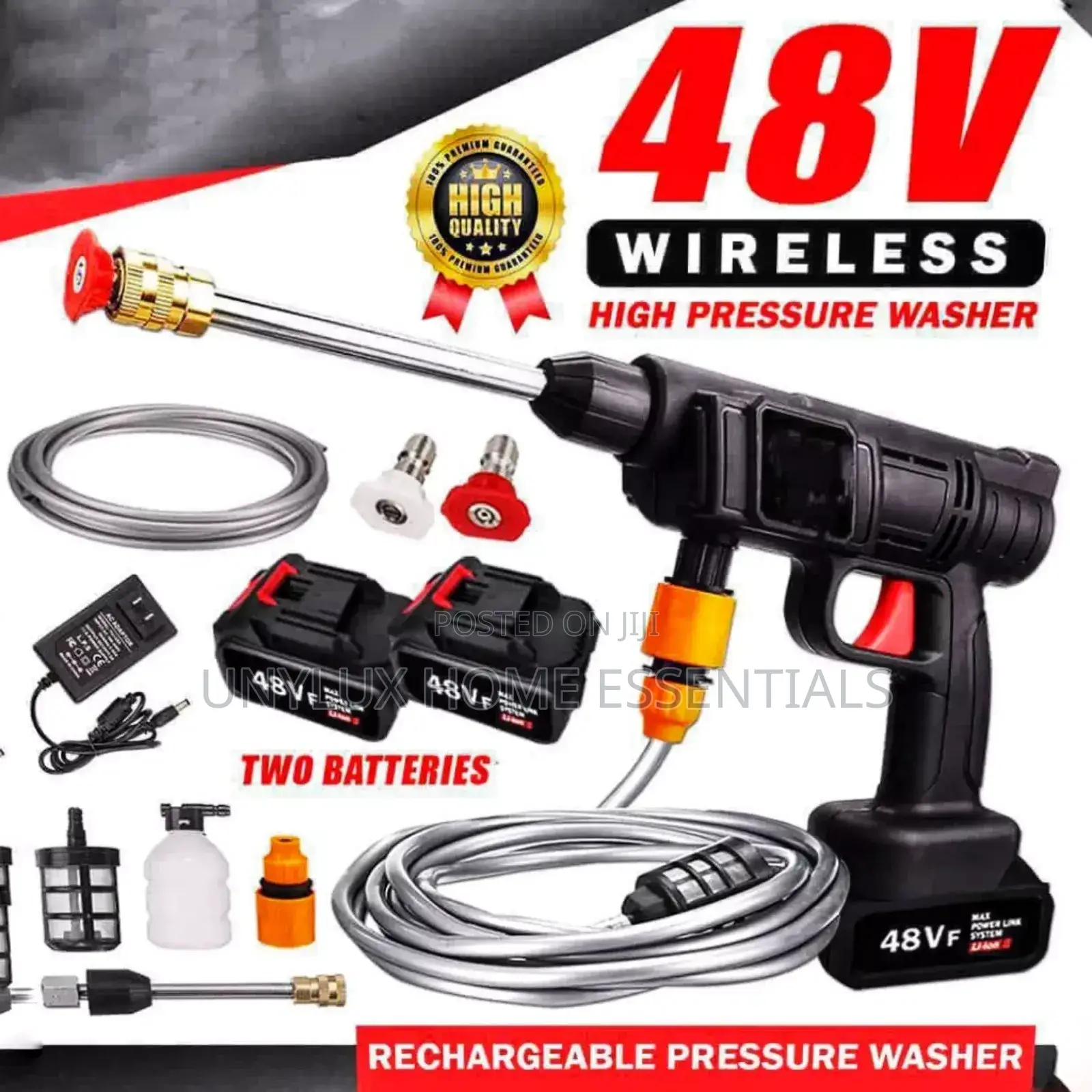 Double Battery (48v) Rechargable Water Spray Gun
