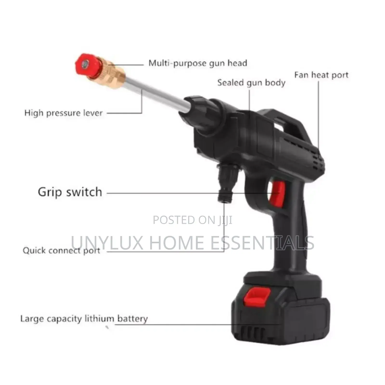 Double Battery (48v) Rechargable Water Spray Gun