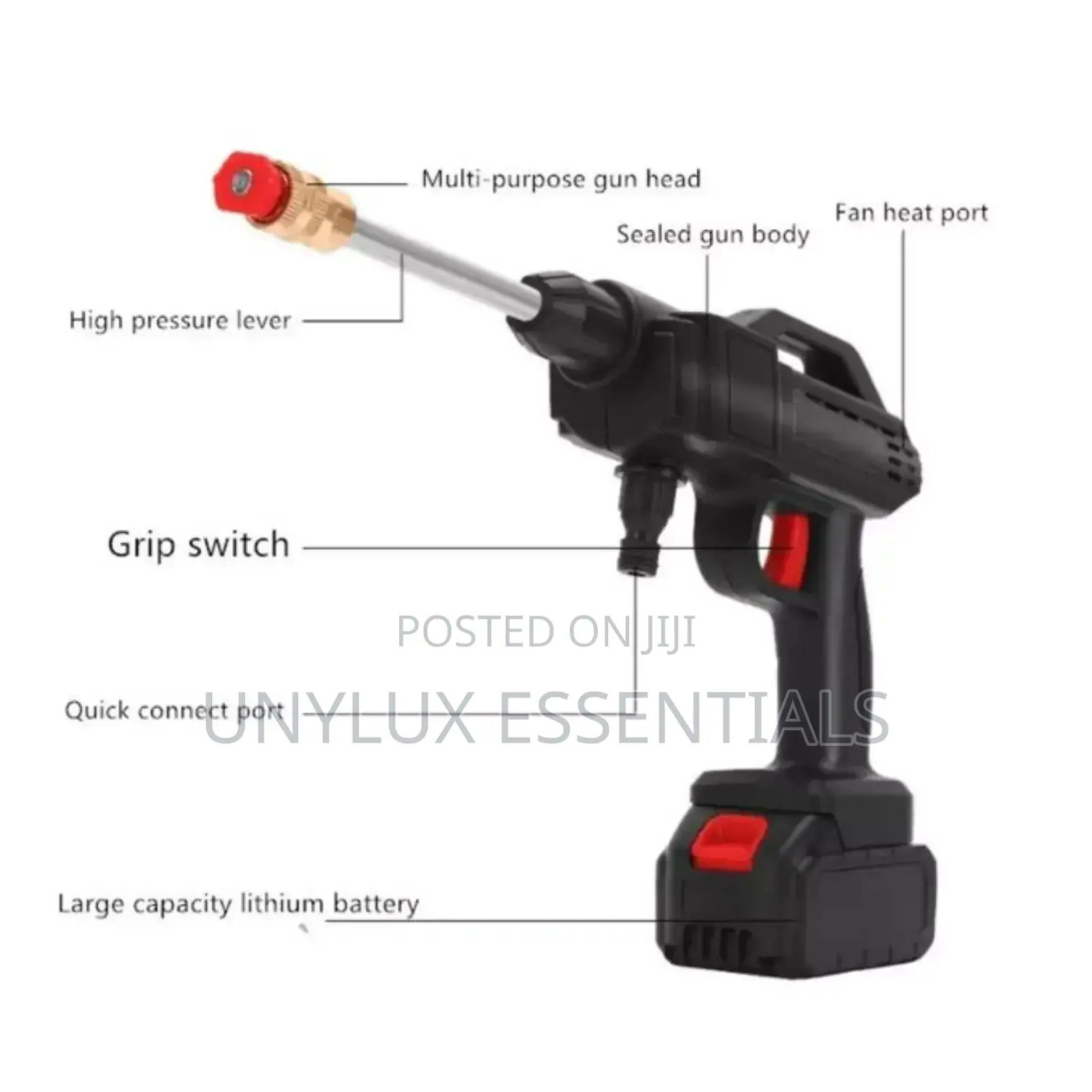 Double Battery (48v) Rechargable Water Spray Gun