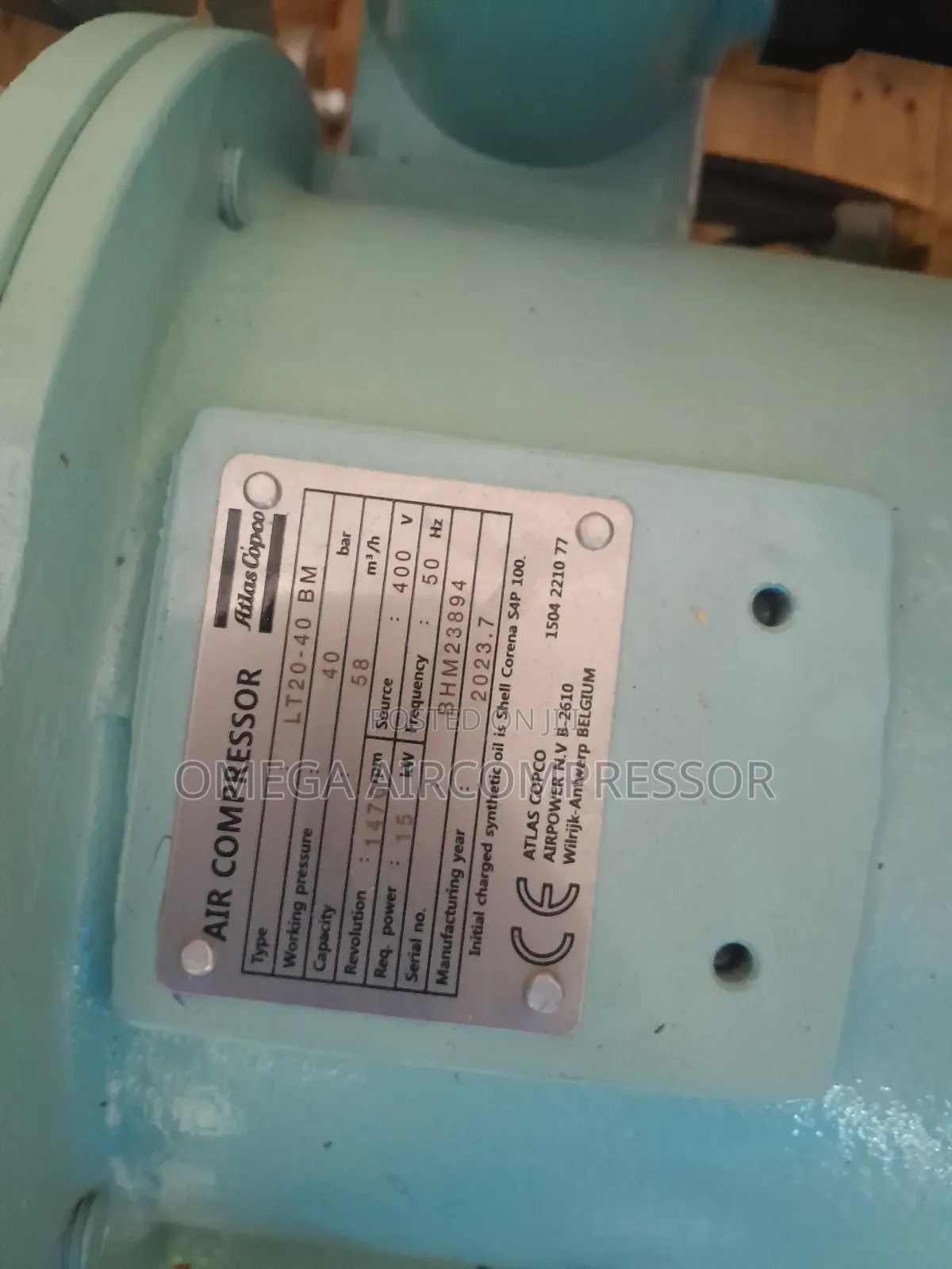 20hp Marine Air Compressor 40-50bar