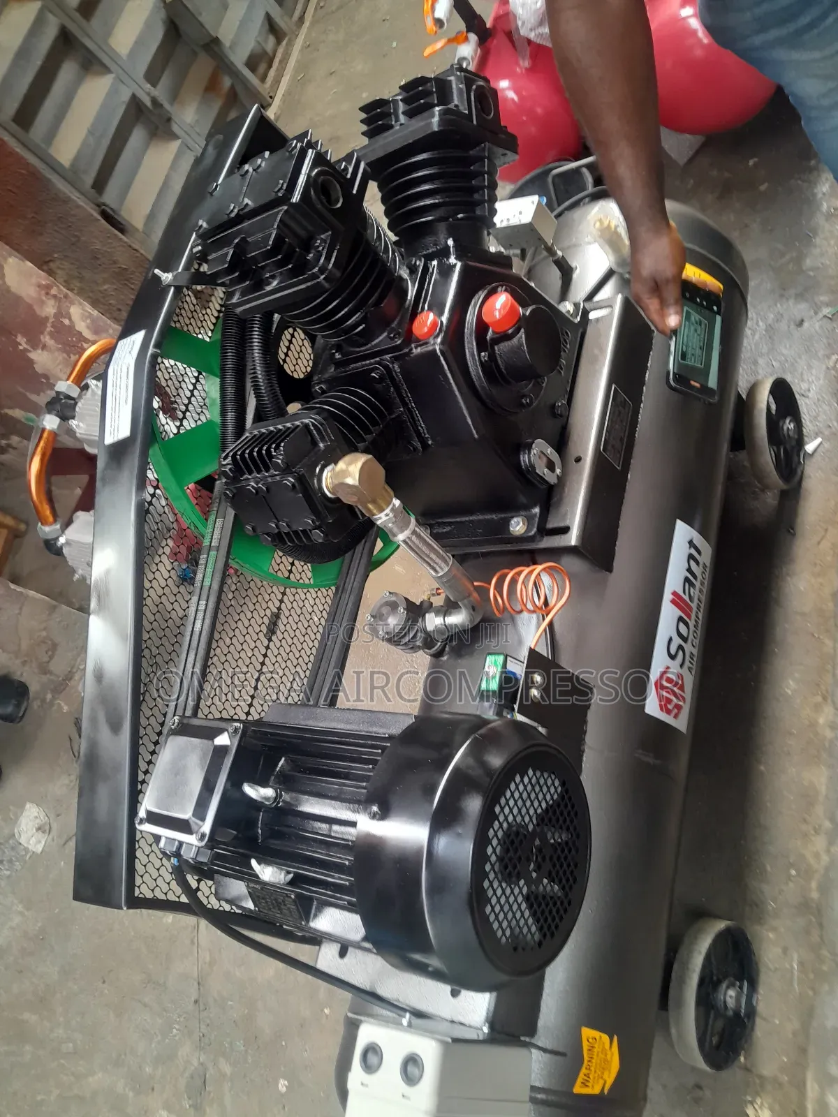 10hp Air Compressor With 300ltr Tank 30bar
