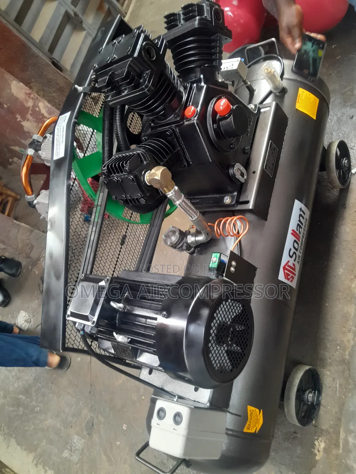 10hp Air Compressor With 300ltr Tank 30bar