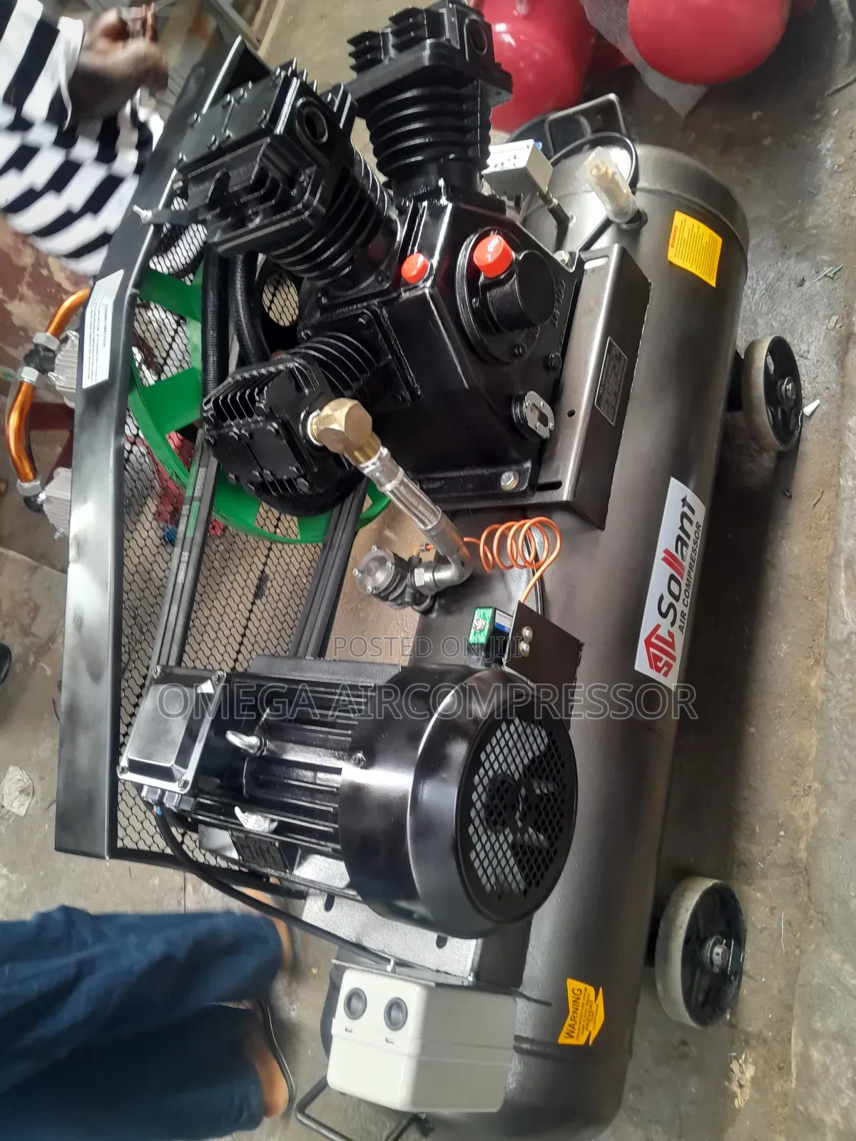 10hp Air Compressor With 300ltr Tank 30bar