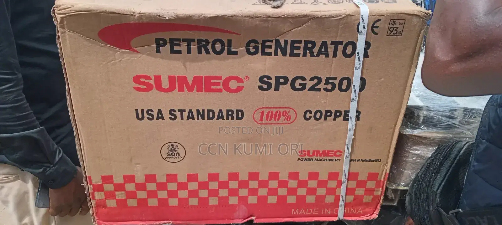 Sumec Petrol Generator SPG 2500 Manual.