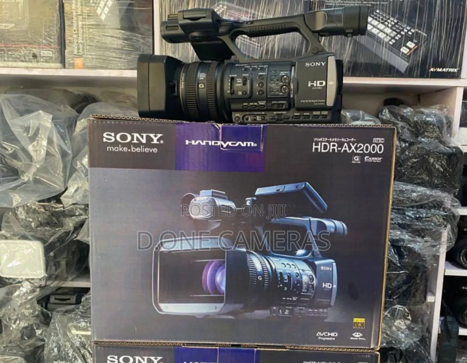 Sony Ax2000 Avchd Professional Camcorder