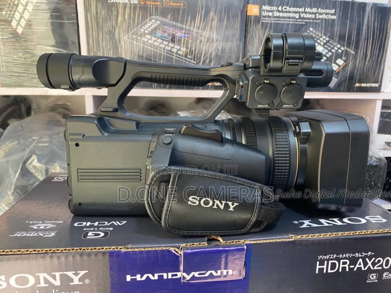 Sony Ax2000 Avchd Professional Camcorder