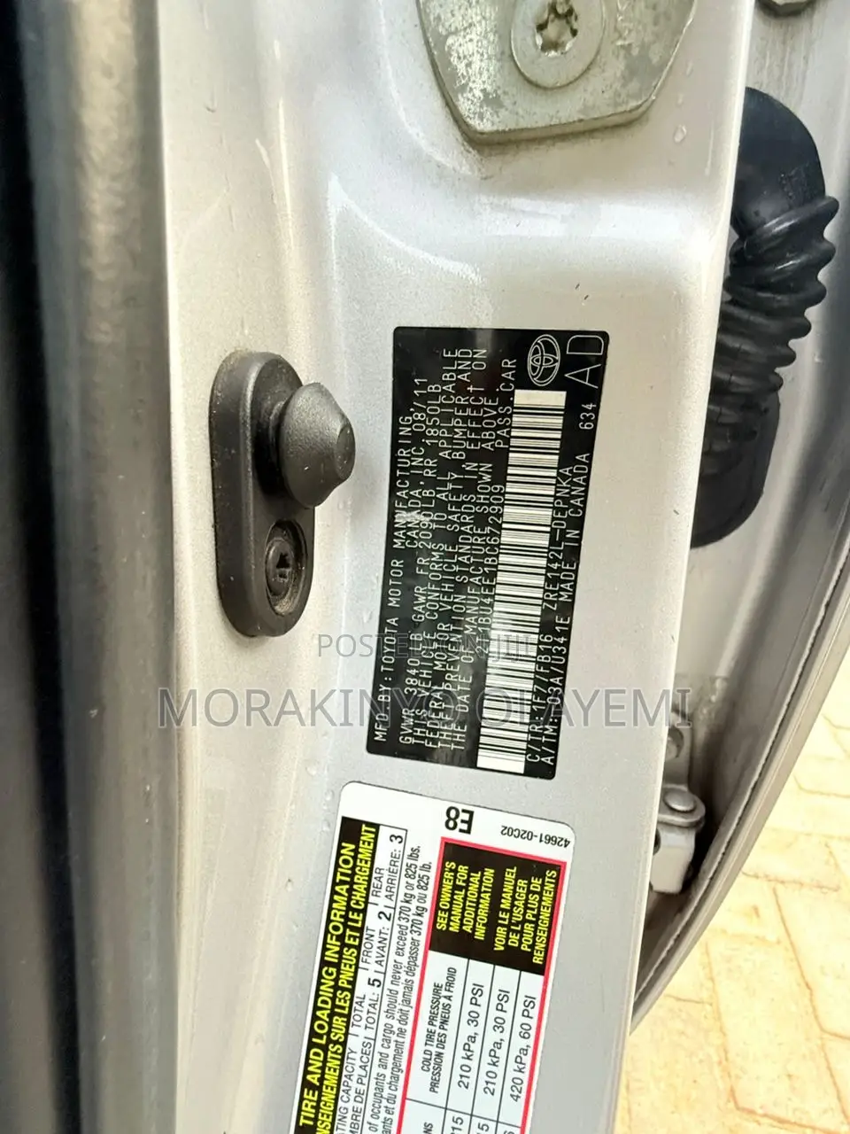 Toyota Corolla LE 4dr Sedan (1.8L 4cyl 4A) 2012 Silver