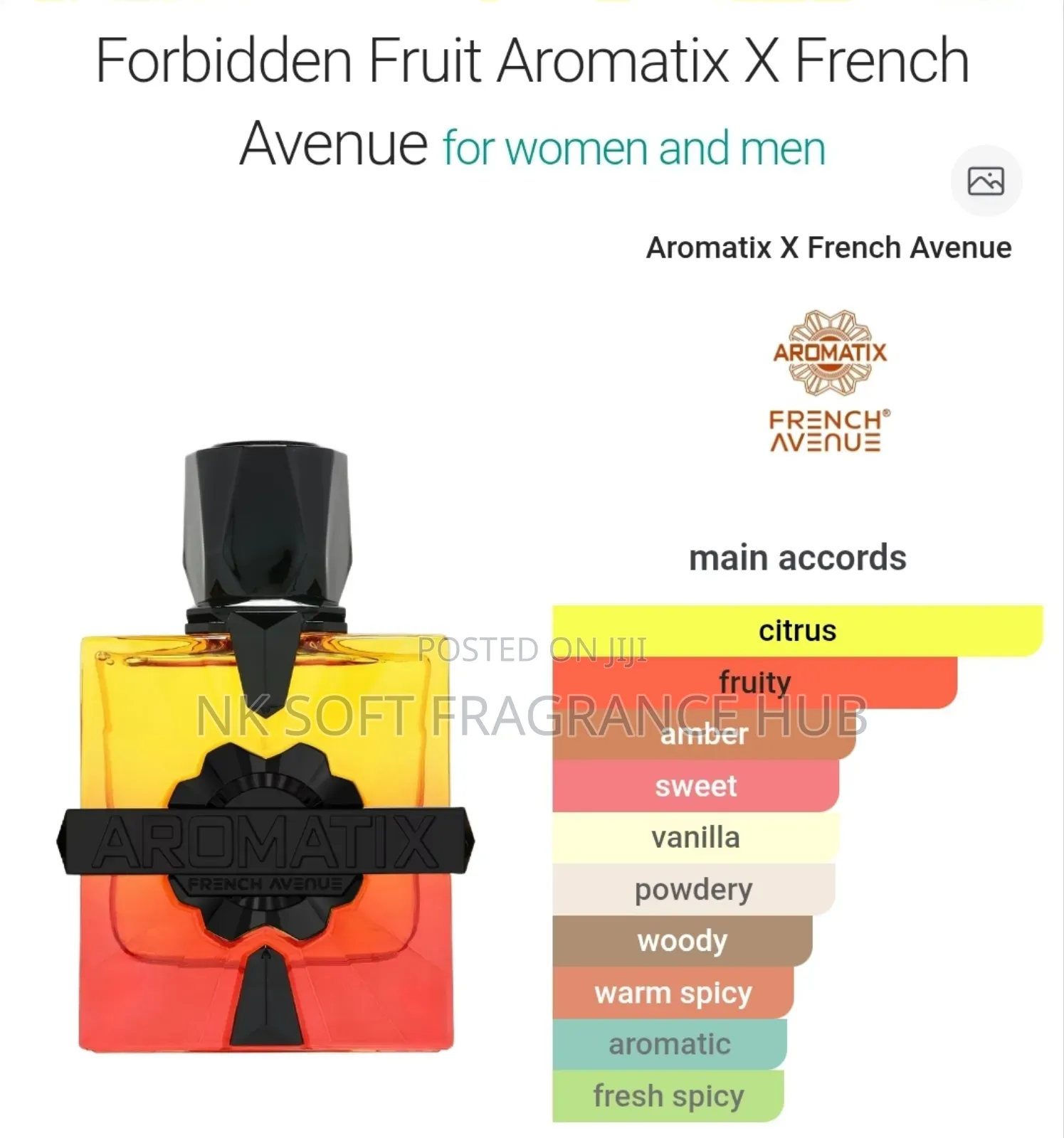 Aromatix X Forbidden Fruit Edp 100ml by French Avenue