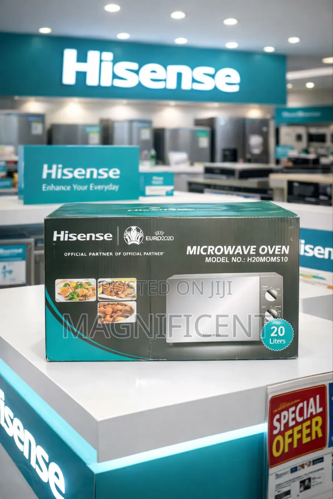 Hisense Mwo 20moms10-H 20l Manual Microwave Oven – Compact Efficient