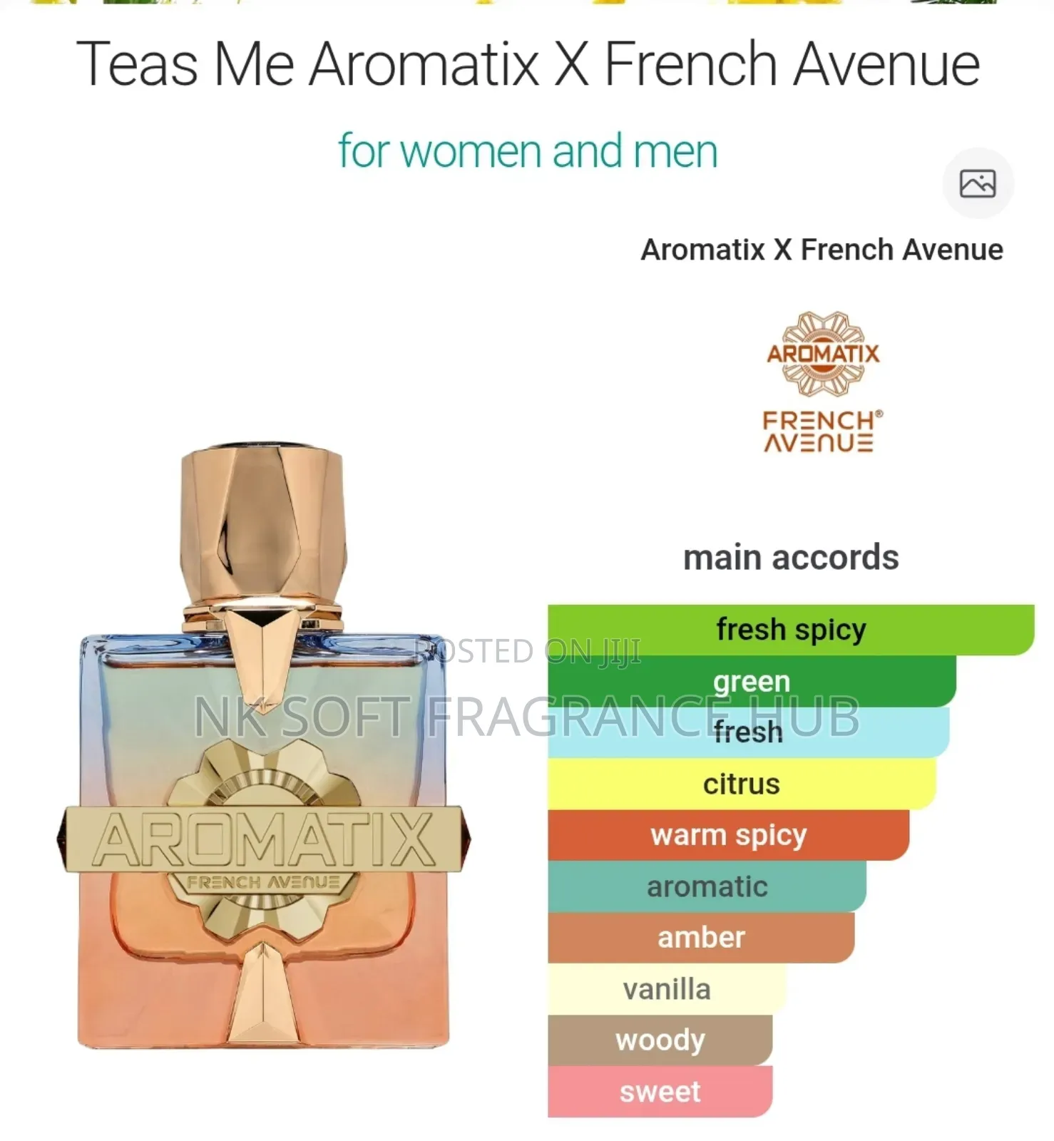 Aromatix X Teas Me Edp 100ml by French Avenue