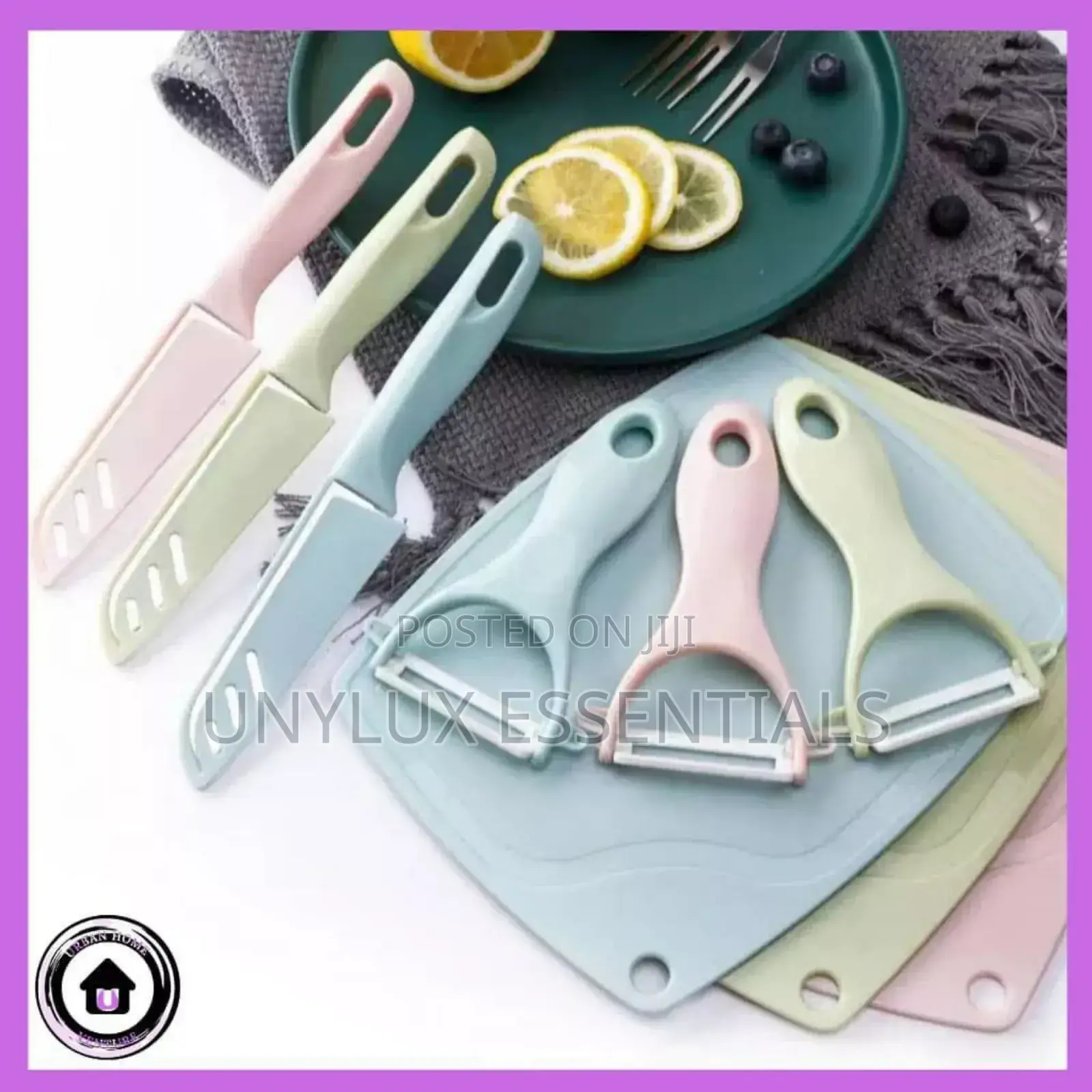 3in1 Cutting Board With Knife Peeler