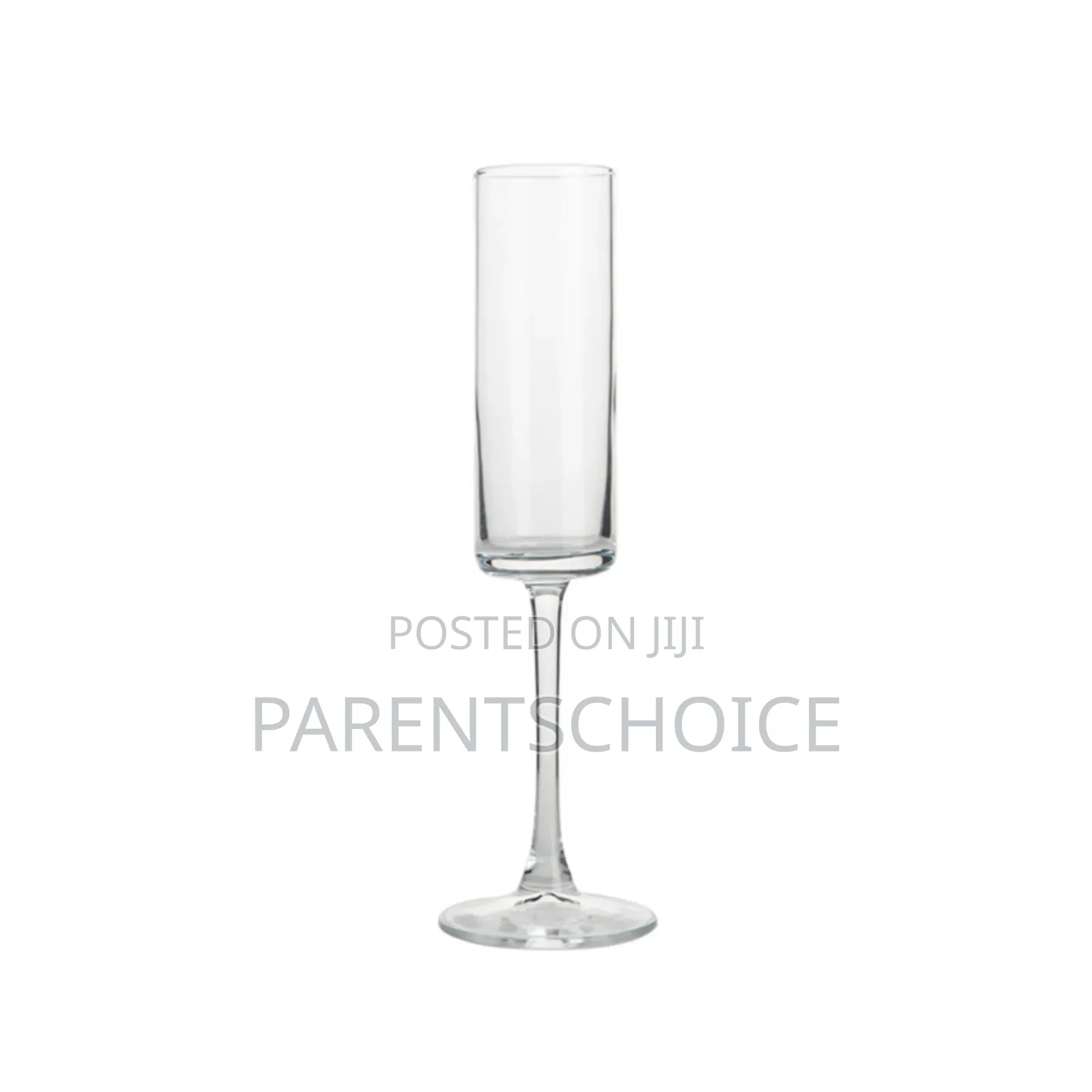 Glass Cylinder Skinny Champagne Flutes Glasses