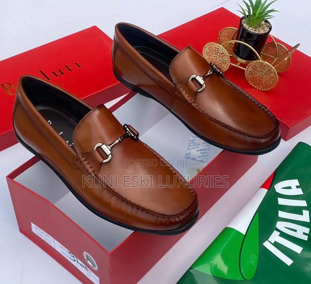 High Quality Berluti Leather Loafers Shoe