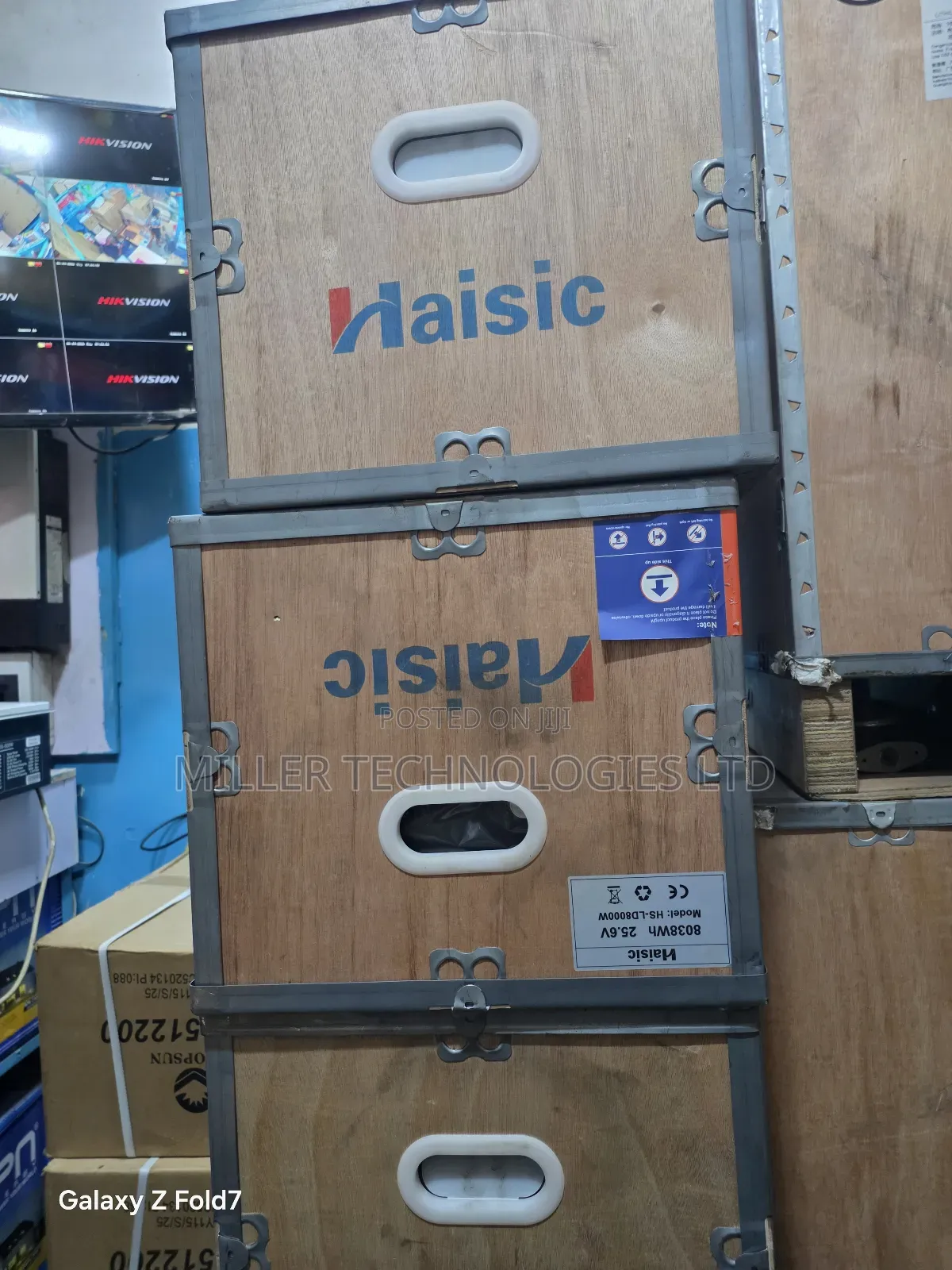 Haisic Lithium Battery 8kwh 24v Model Hs-Ld8000w