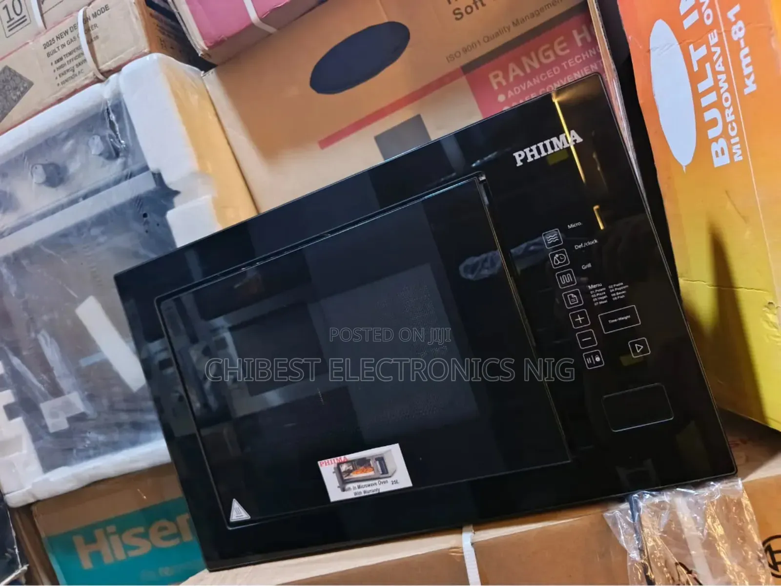 Original Phiima Built-in 25l Digital Automatic Microwave Low Voltage
