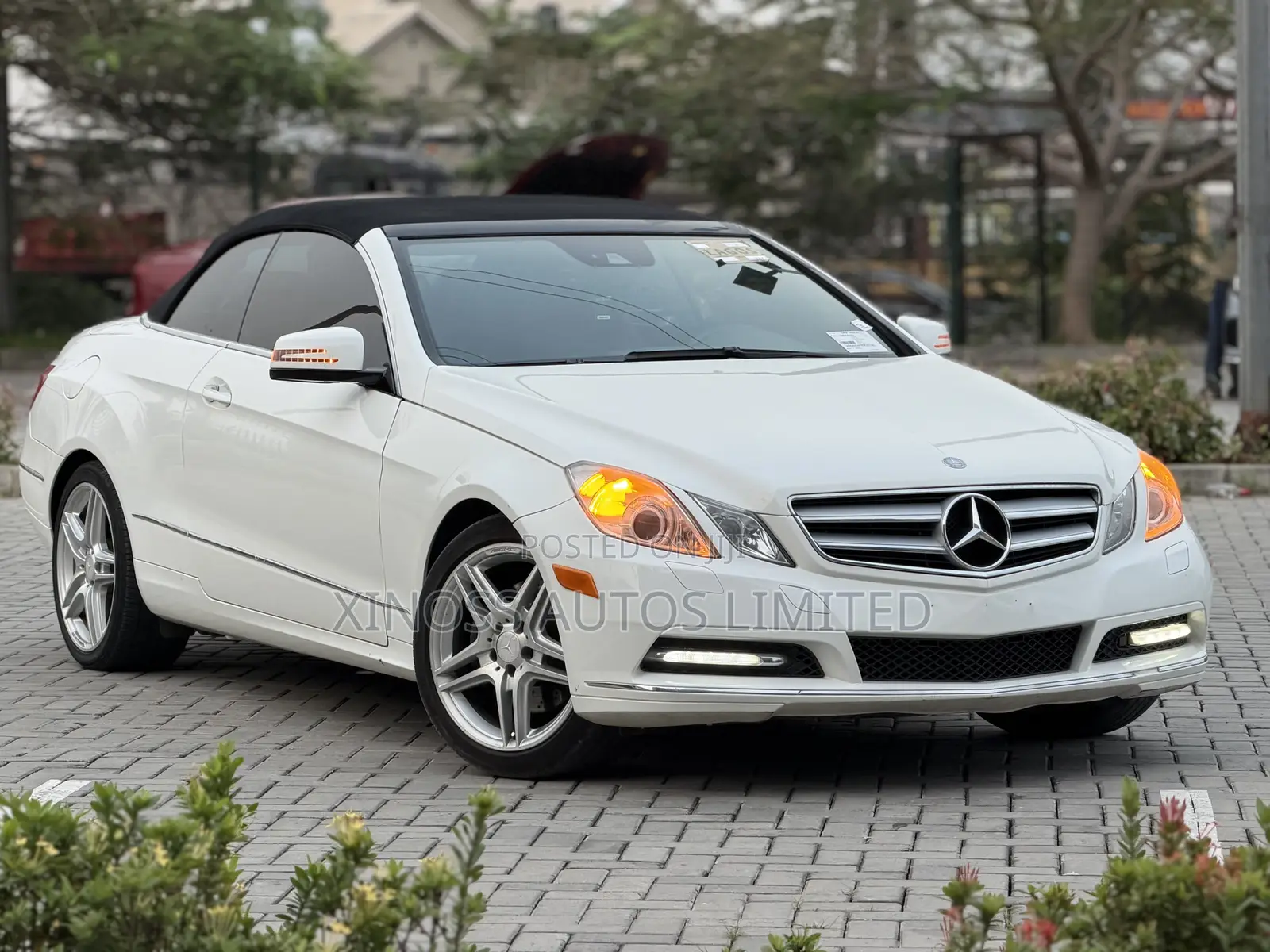Mercedes-Benz E350 Base 2dr Cabriolet (3.5L 6cyl 7A) 2013 White