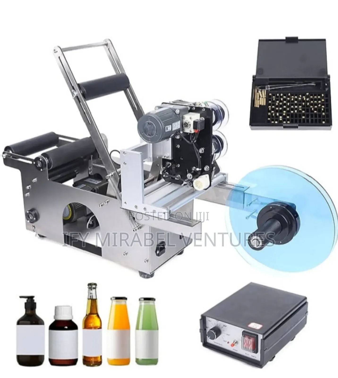 Bottle Labelling Machine With Coding