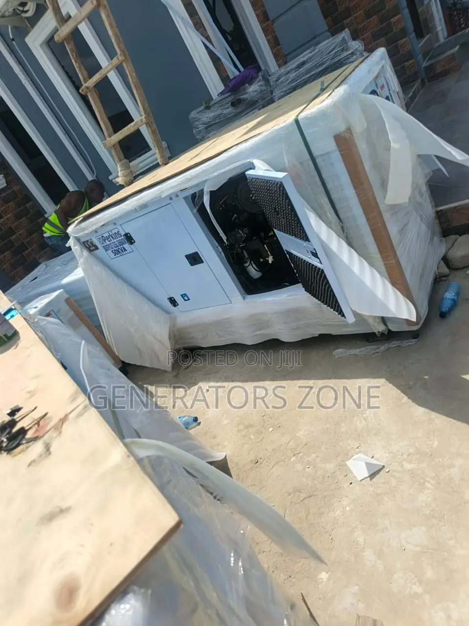 50kva Perkins Sound-Reduced Diesel Generator