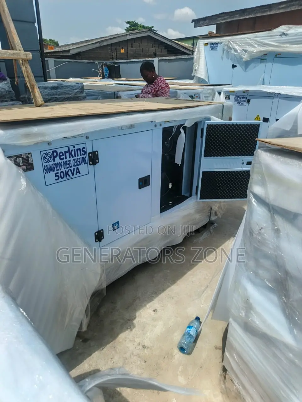 Diesel Soundproof 50kva Generator Perkins Series