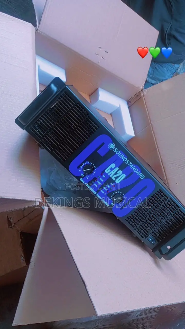 Ca20 Heavy Duty Powered Amplifier