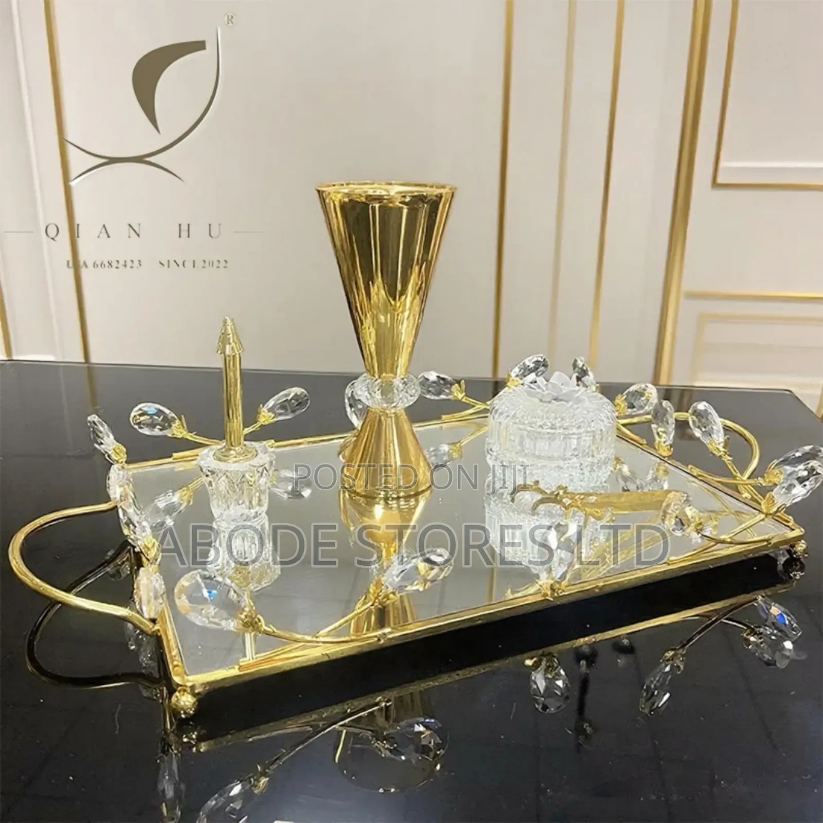 35 X 45cm Luxury Crystal Vanity Tray