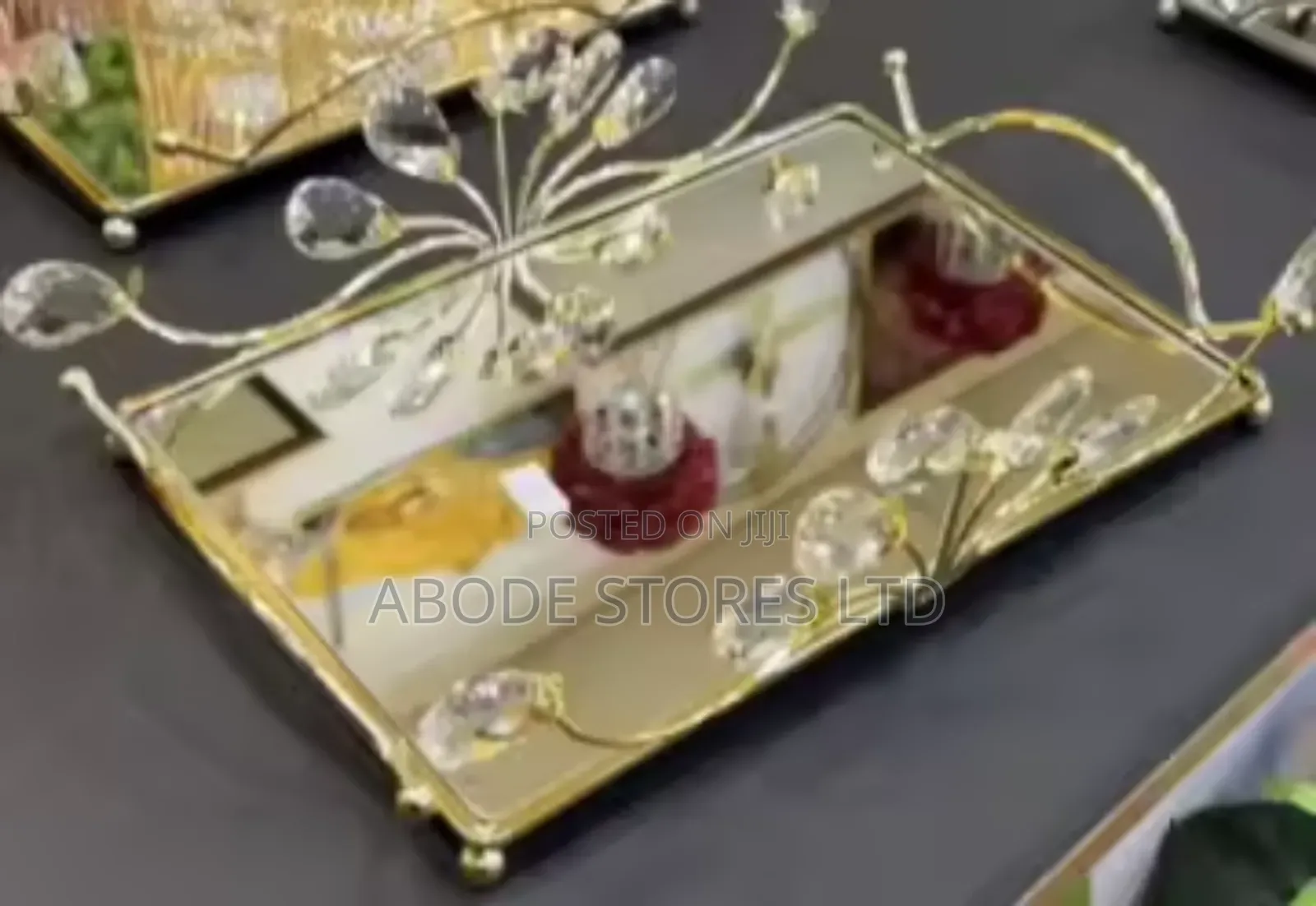 35 X 45cm Luxury Crystal Vanity Tray