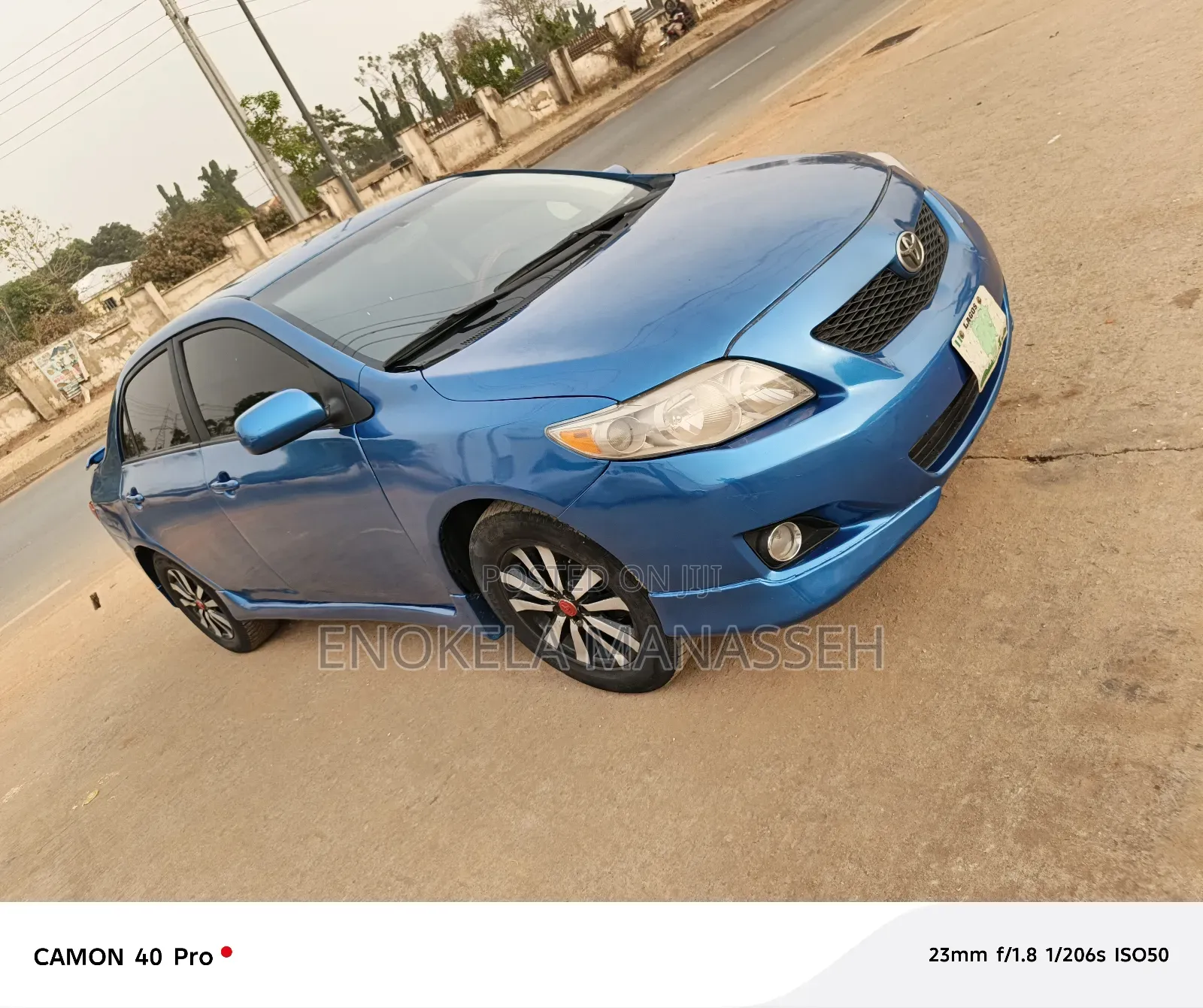 Toyota Corolla 1.8 LE 2008 Blue