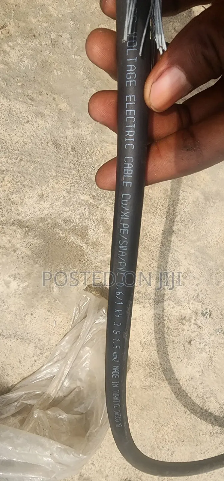 1.5mm*3core Bicc High Quality Electrical Armoured Cable