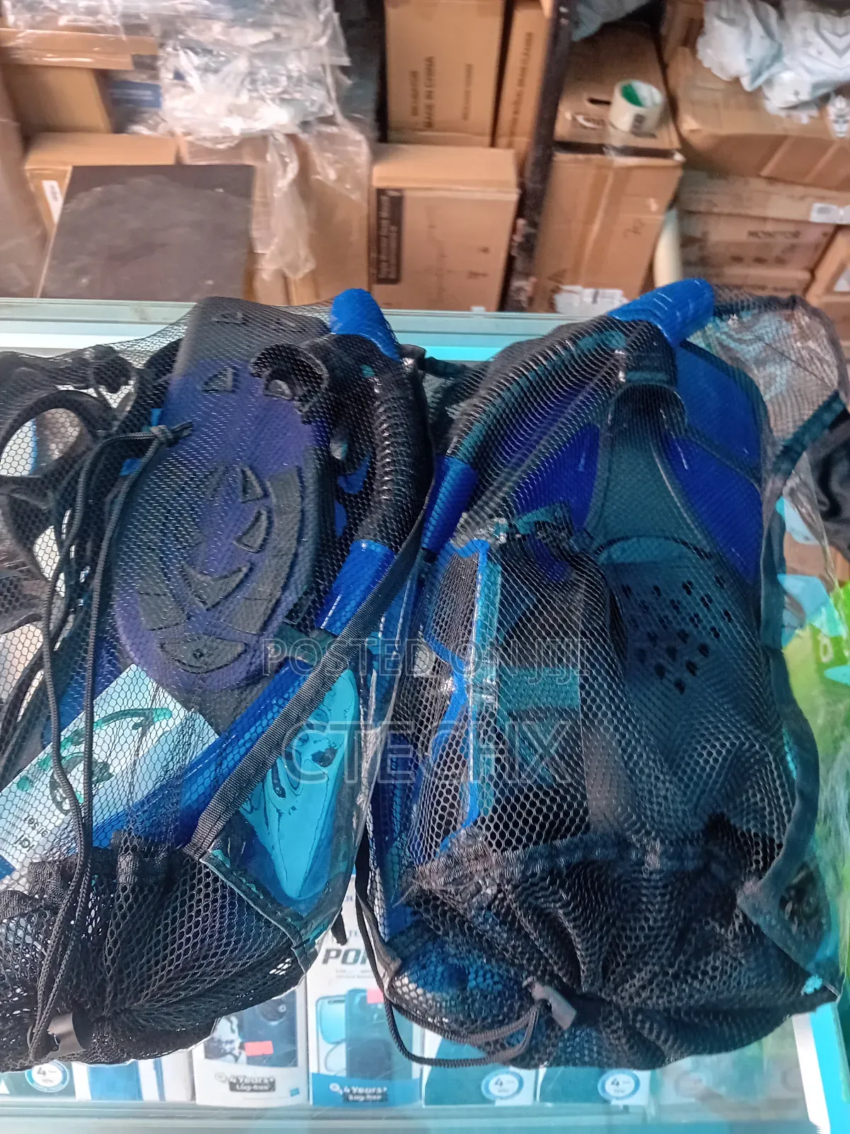 Snorkel Set Adult With Flippers, Anti-Fog Diving Set, Dry Snorkel