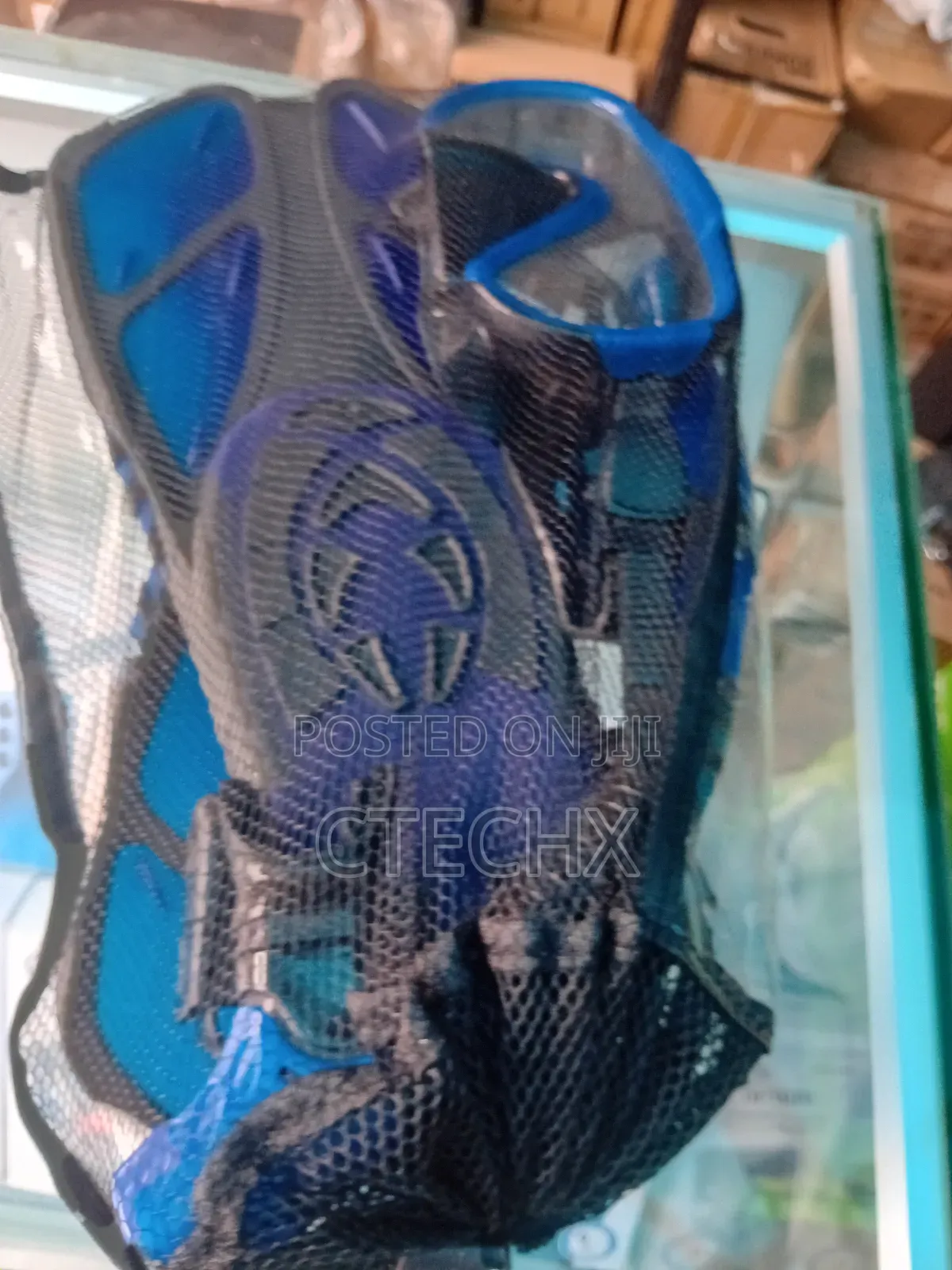 Snorkel Set Adult With Flippers, Anti-Fog Diving Set, Dry Snorkel