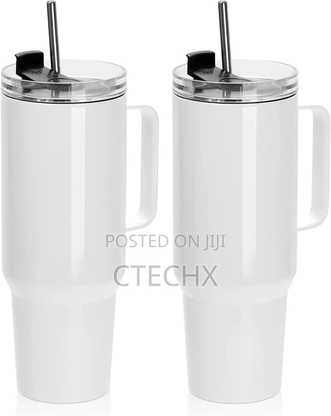 Pyd Life 2 Pack Sublimation 40 Oz Tumbler With Handle Mug