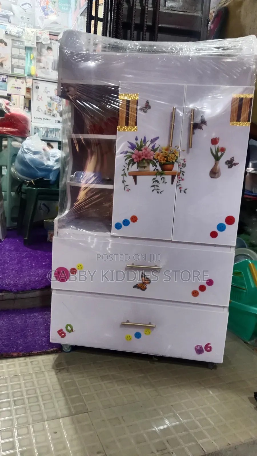 Baby Wooden Wardrobe