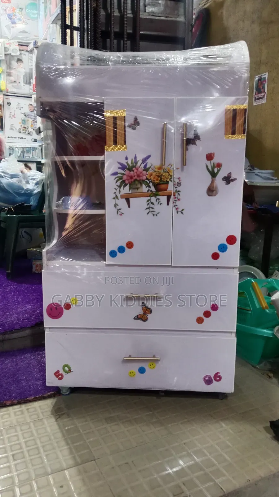 Baby Wooden Wardrobe