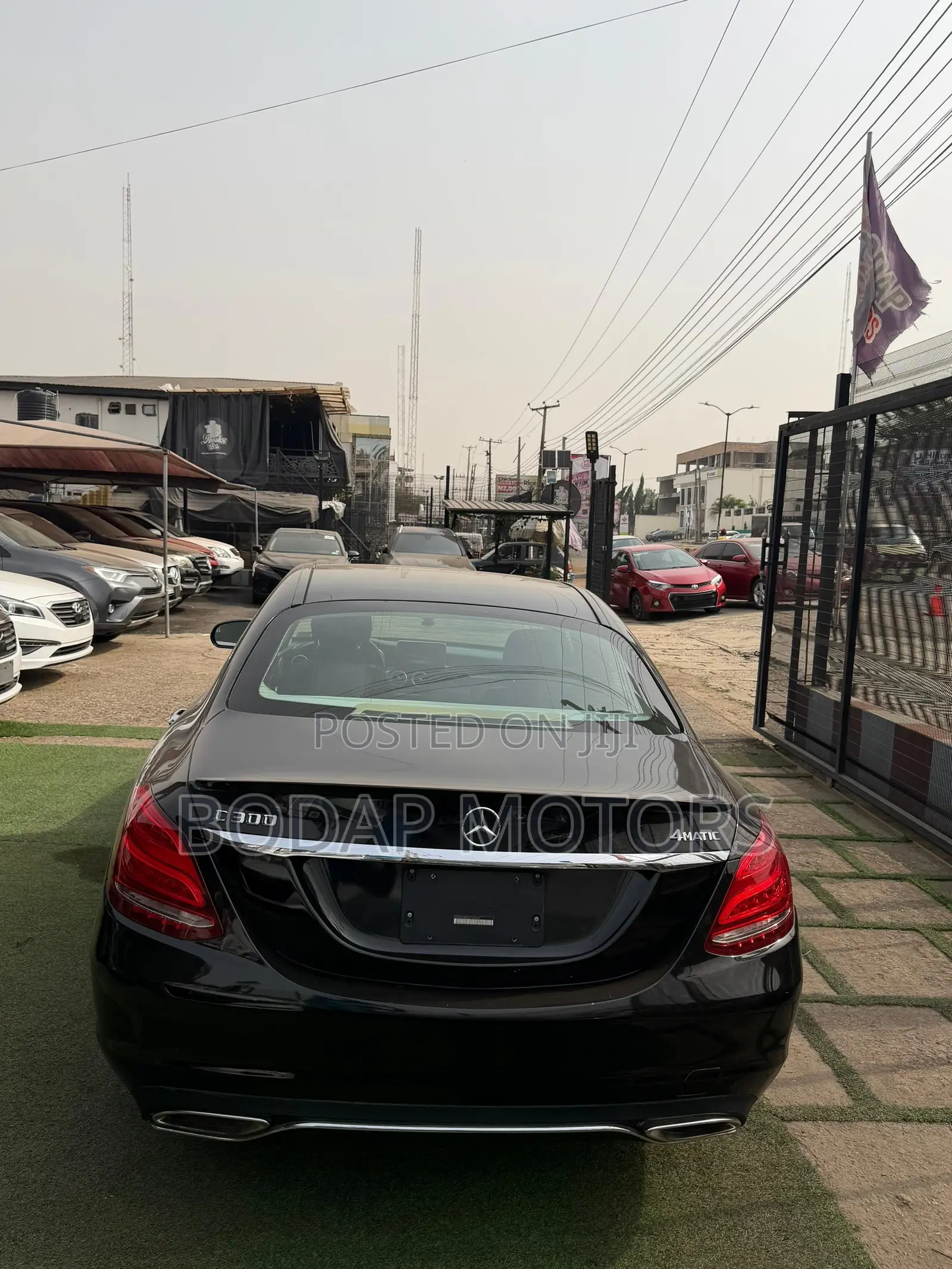 Mercedes-Benz C300 Base 4Matic Sedan AWD (2.0L 4cyl 7A) 2016 Black