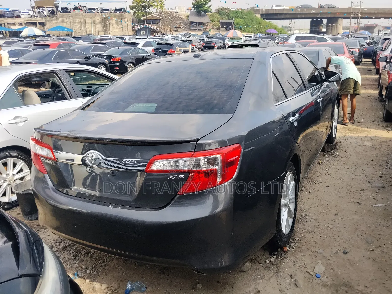 Toyota Camry XLE V6 4dr Sedan (3.5L 6cyl 6A) 2013 Gray