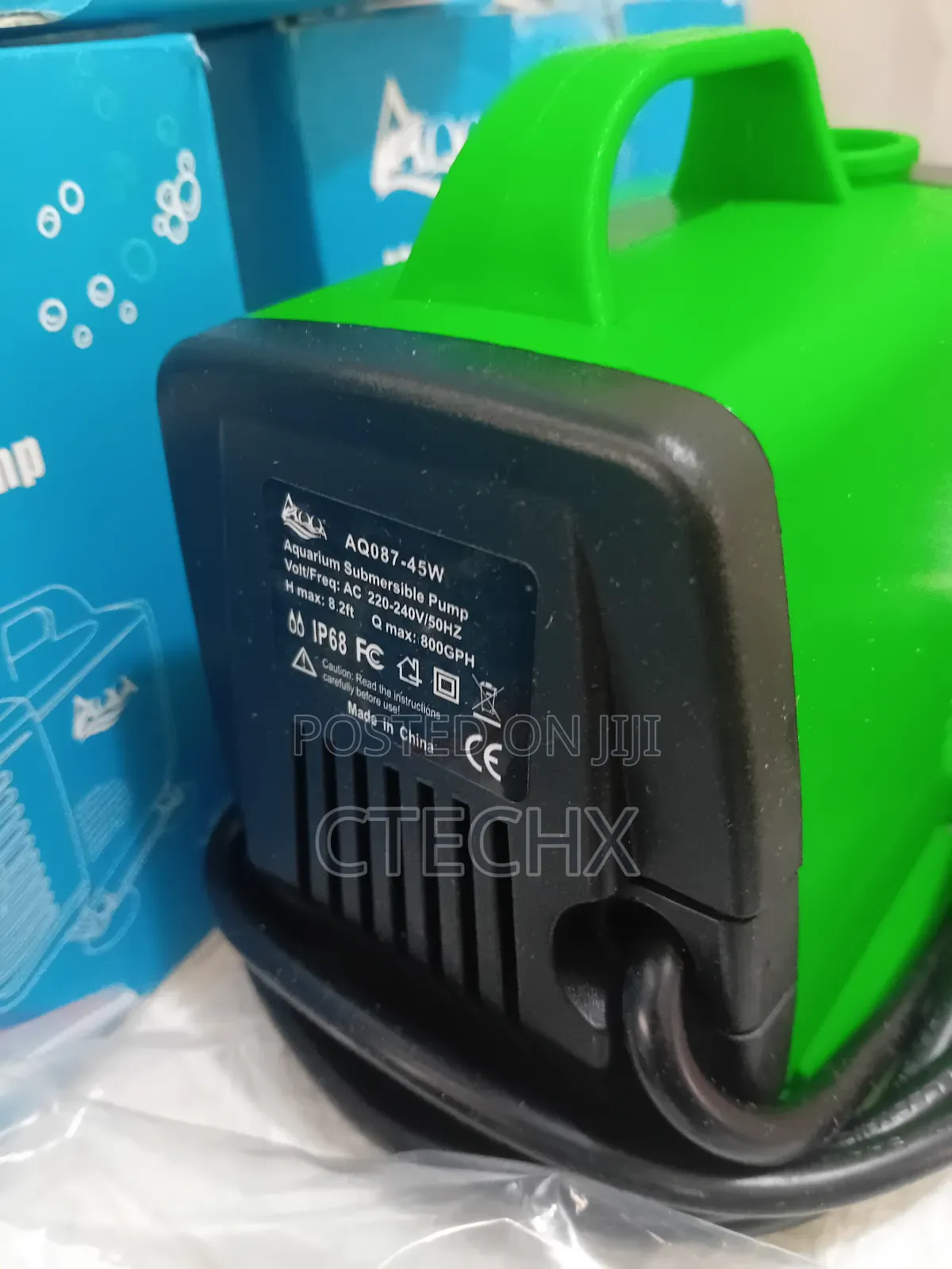 Aqqa Submersible Water Pump, 3000l/H Ultra Quiet , 2.5m High Lift
