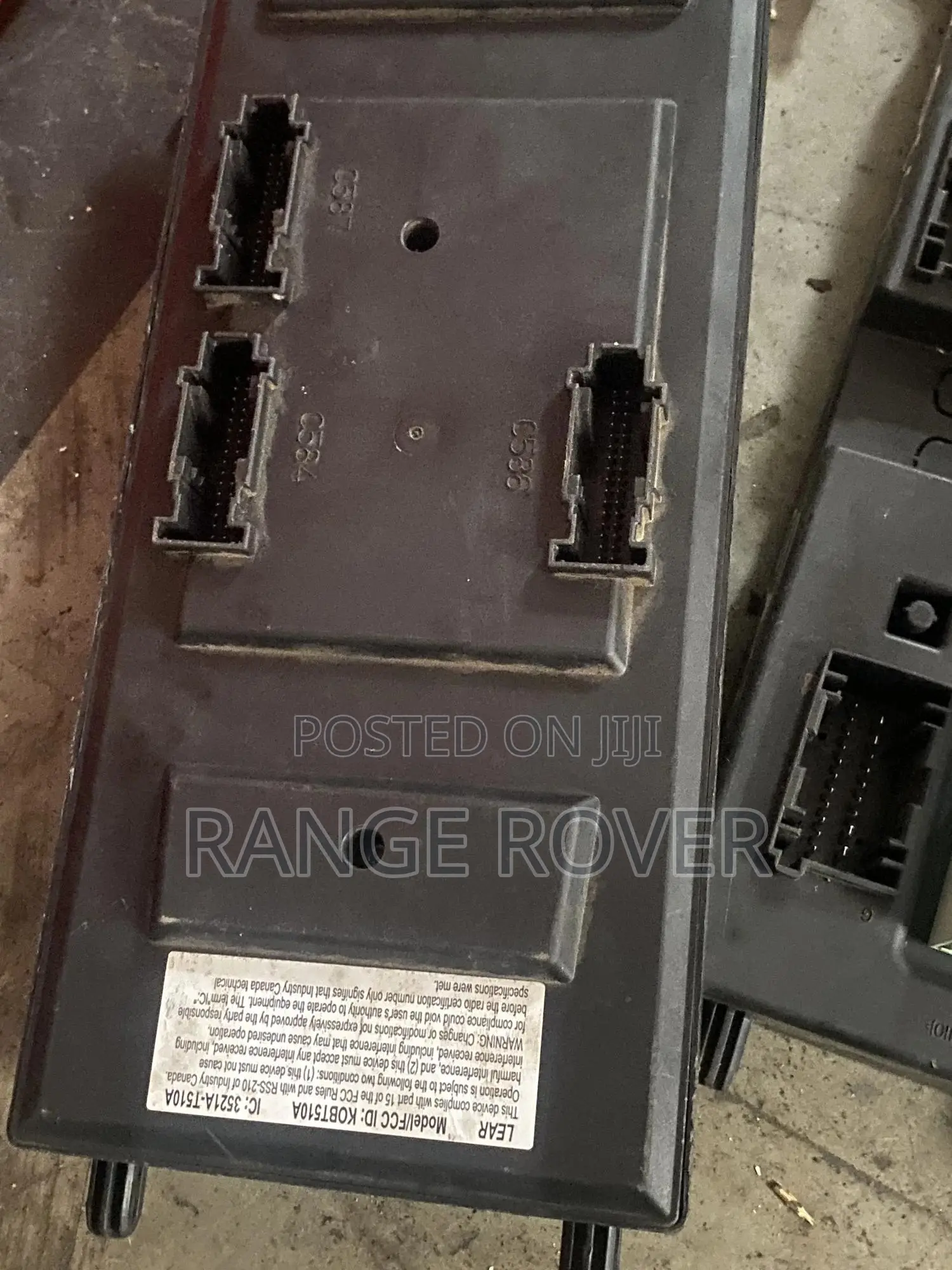 Range Rover Evoque Fuse Box 2013-2018
