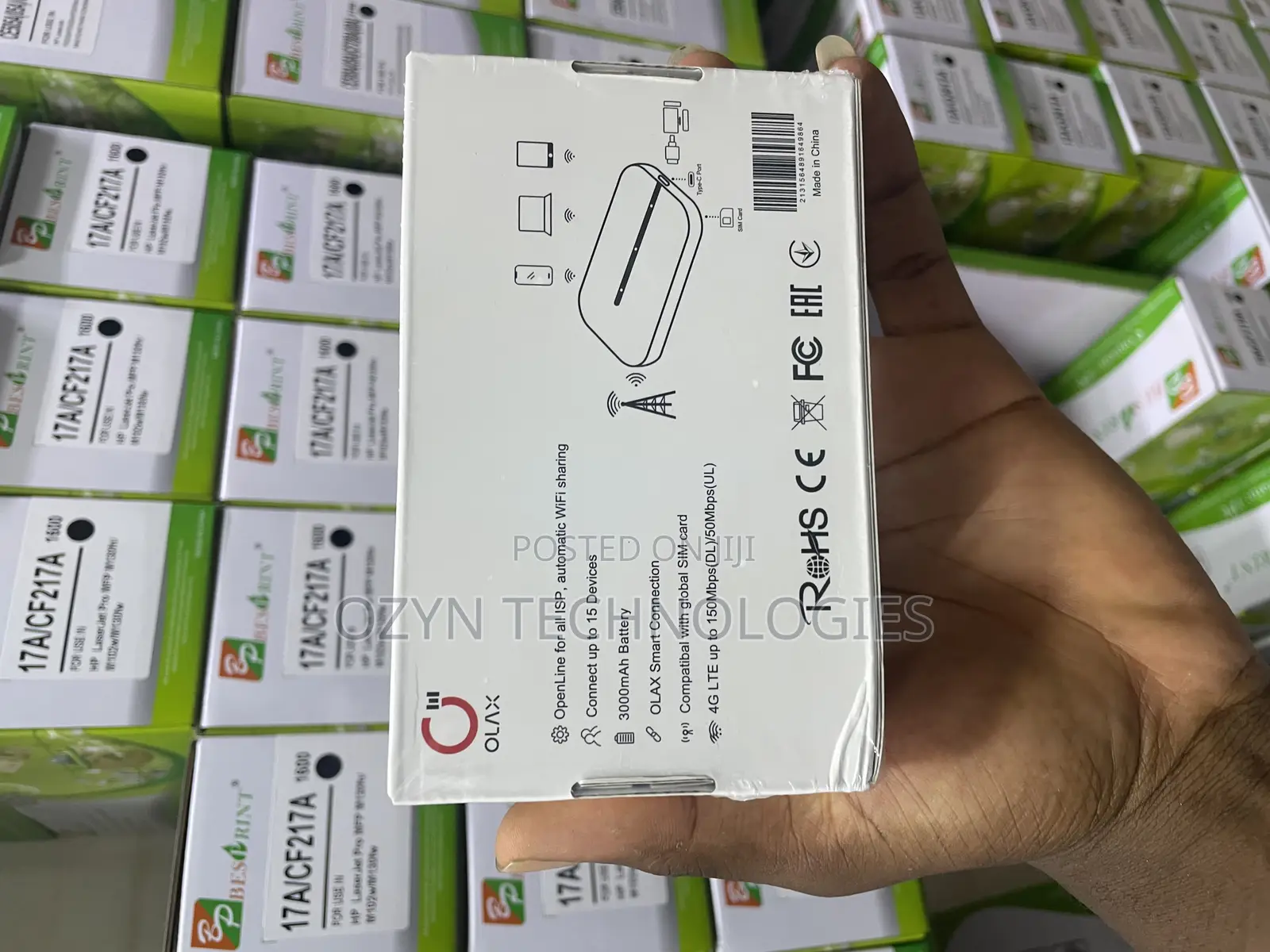 Olax Mt10 4g+ Lte Mifi