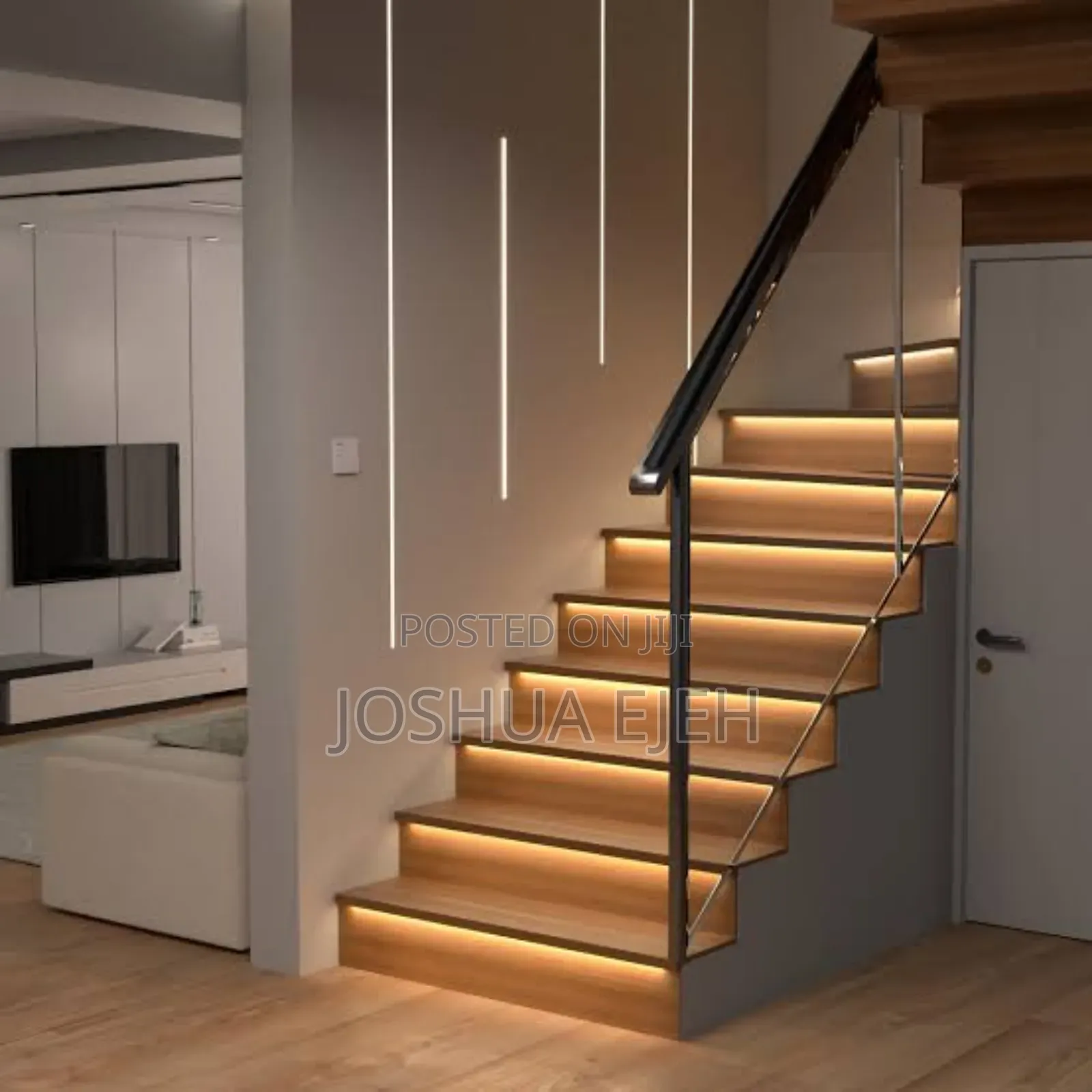 Staircase Light Design, Motion Sensors