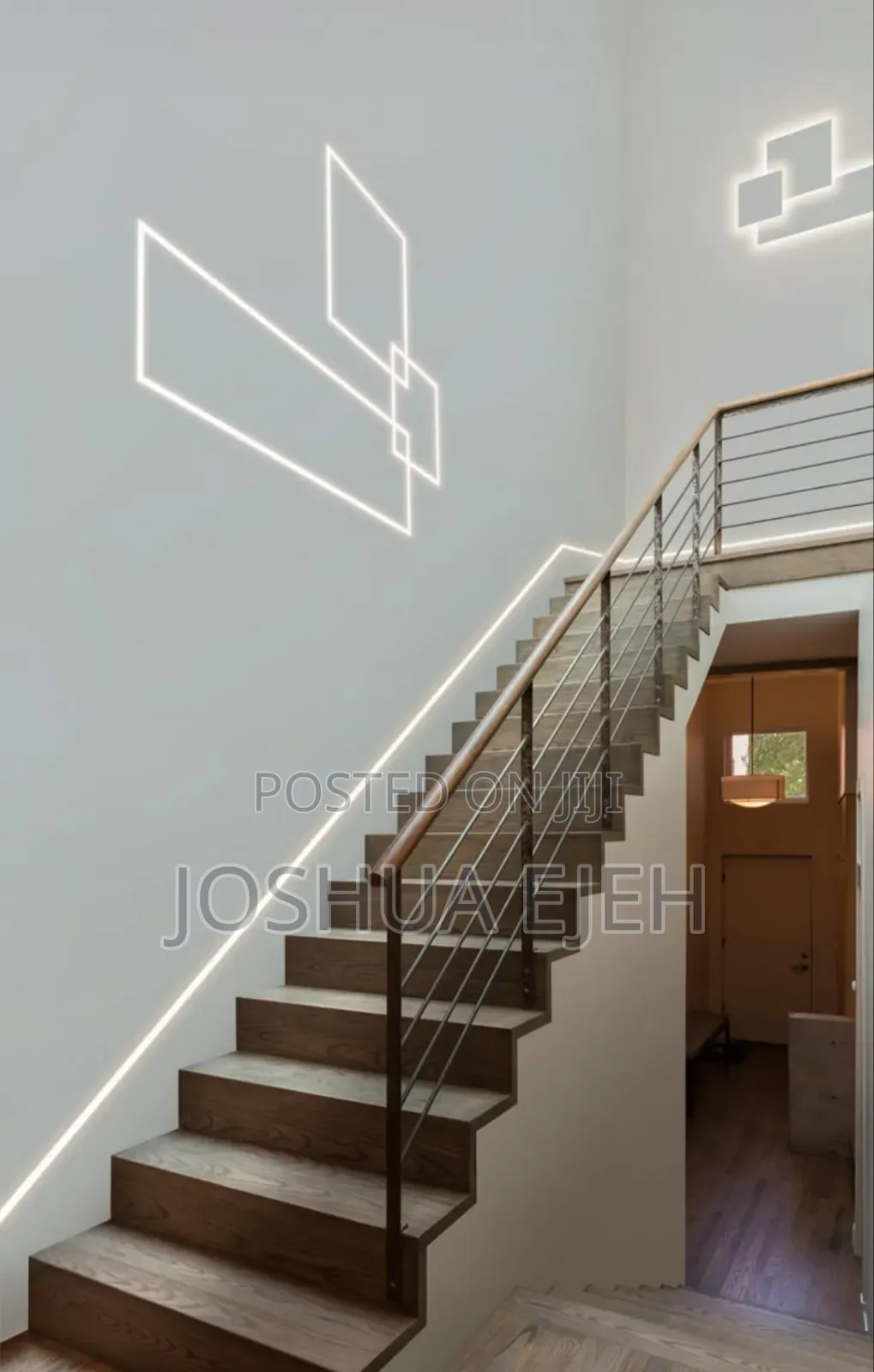Staircase Light Design, Motion Sensors