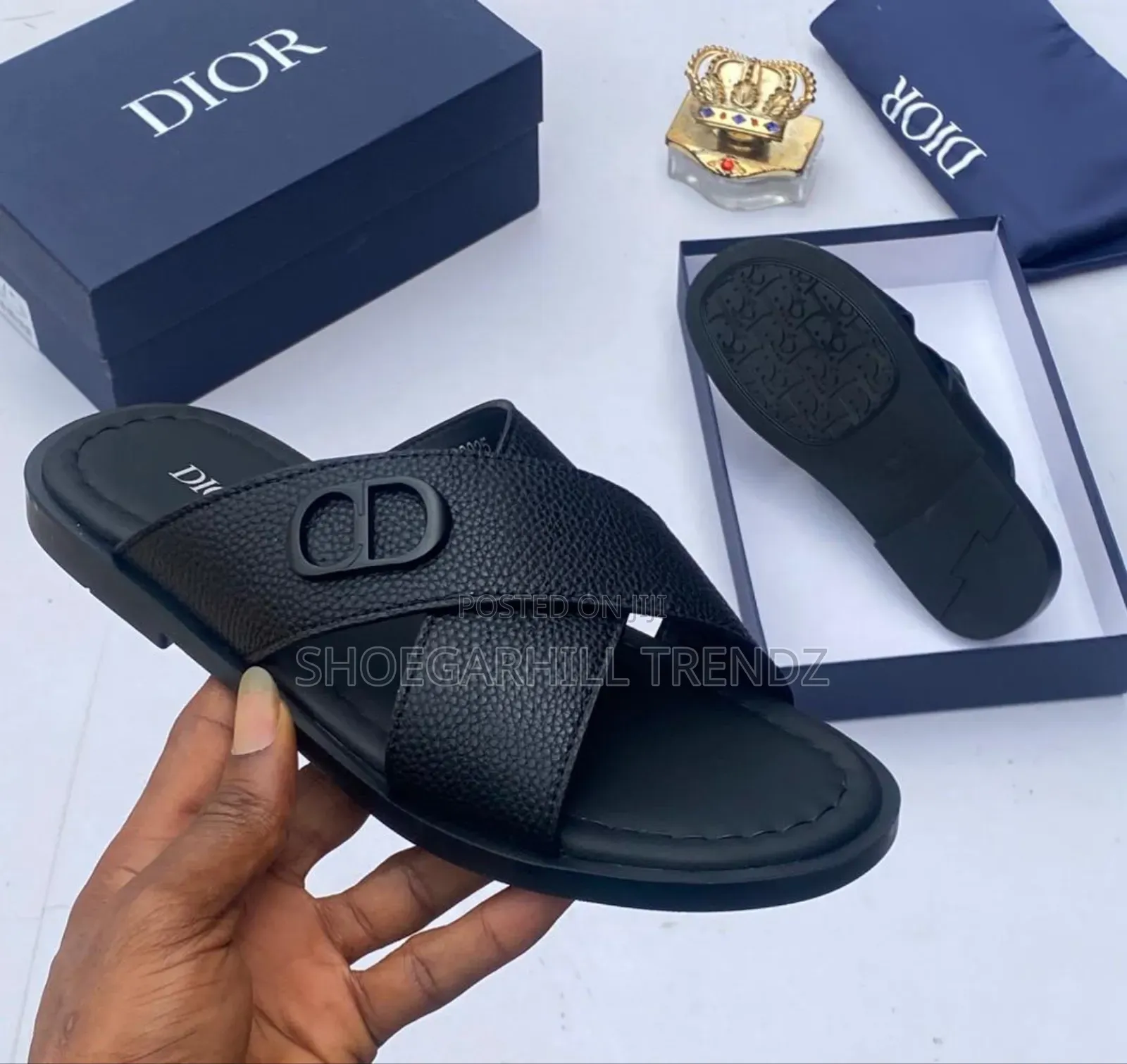 Dior Quality Palm Slippers for Men