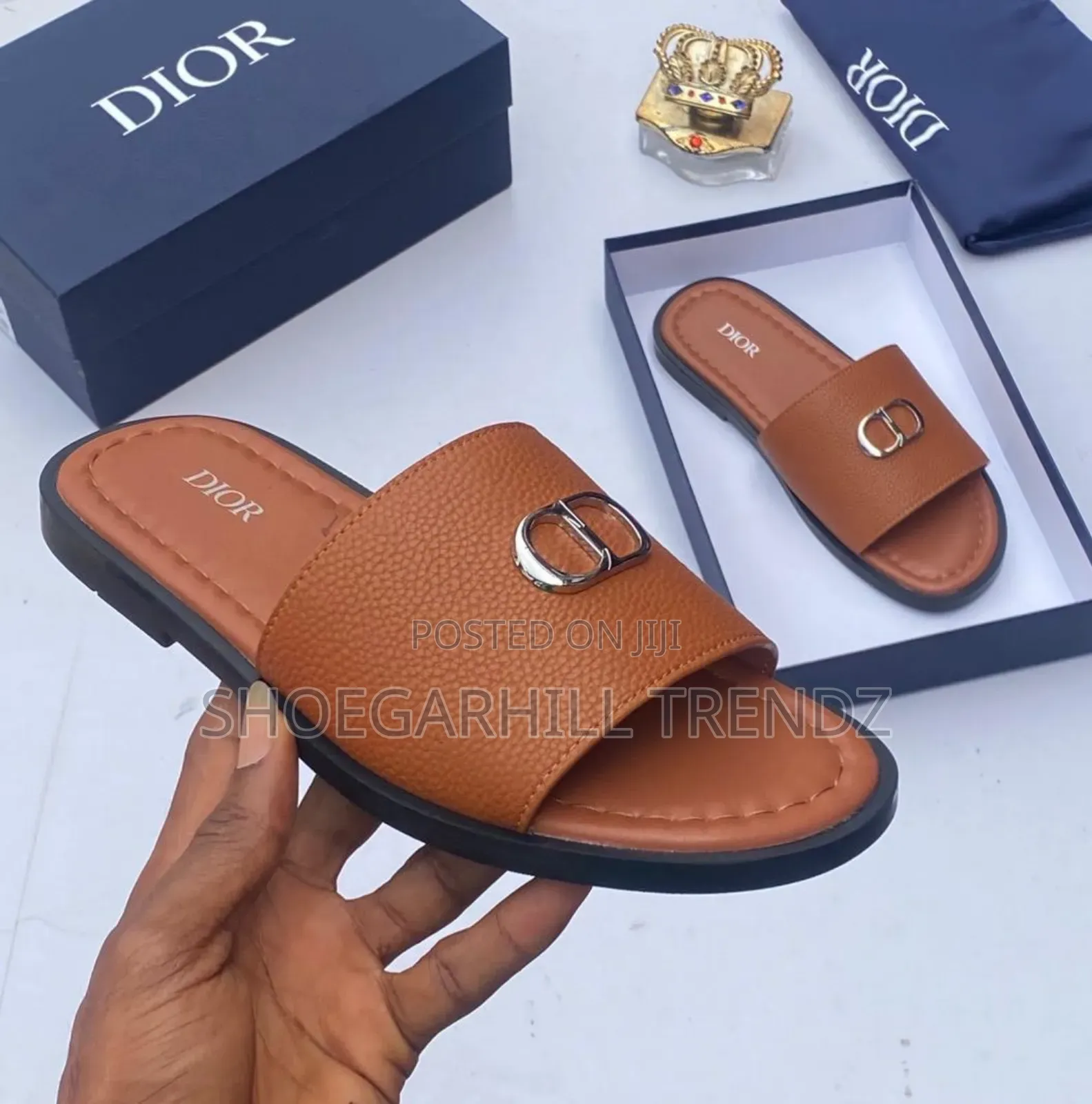 Dior Quality Palm Slippers for Men