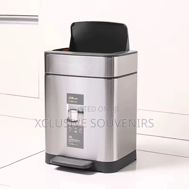 8liter Usb Sensor Bin With Foot Pedal (Also Avail In 3,8 And 14liter)