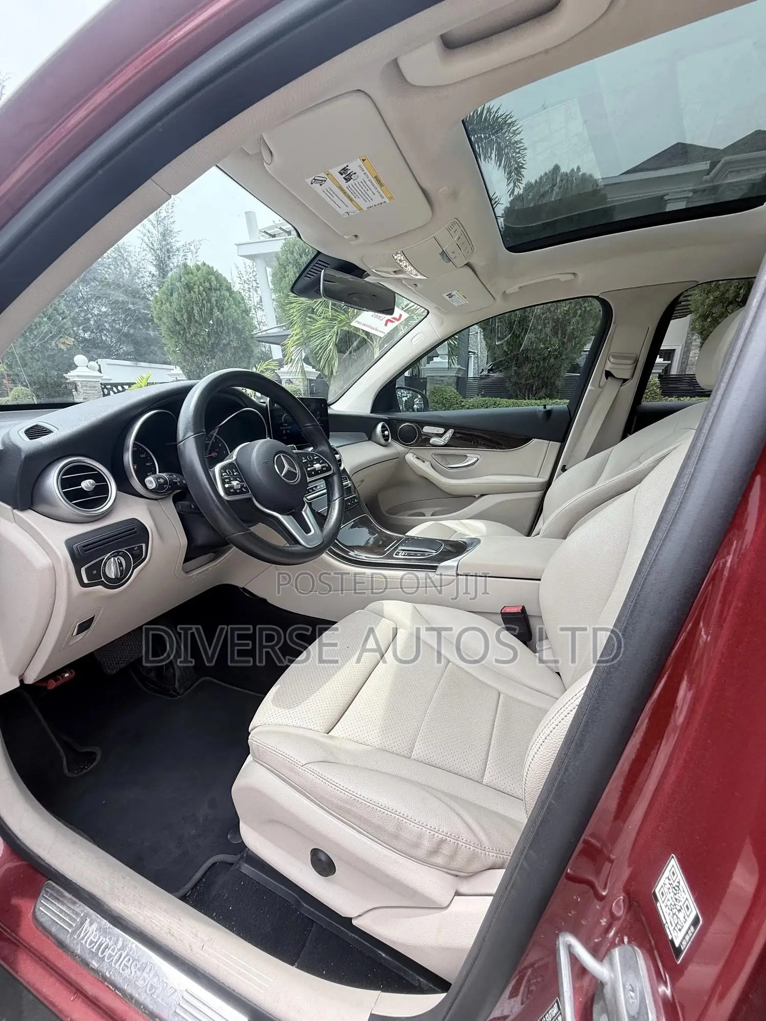 Mercedes-Benz GLC-Class 2021 Red