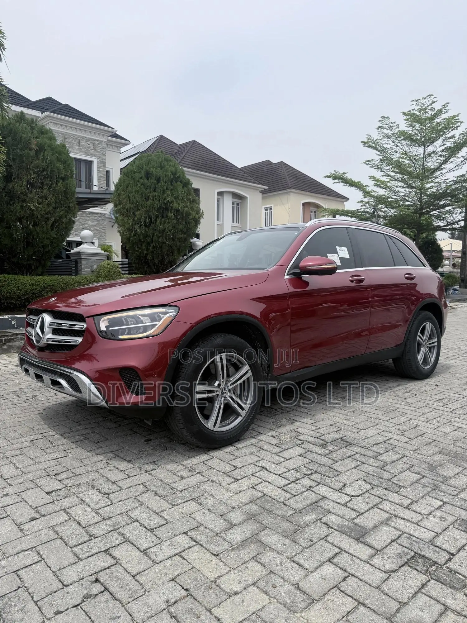 Mercedes-Benz GLC-Class 2021 Red